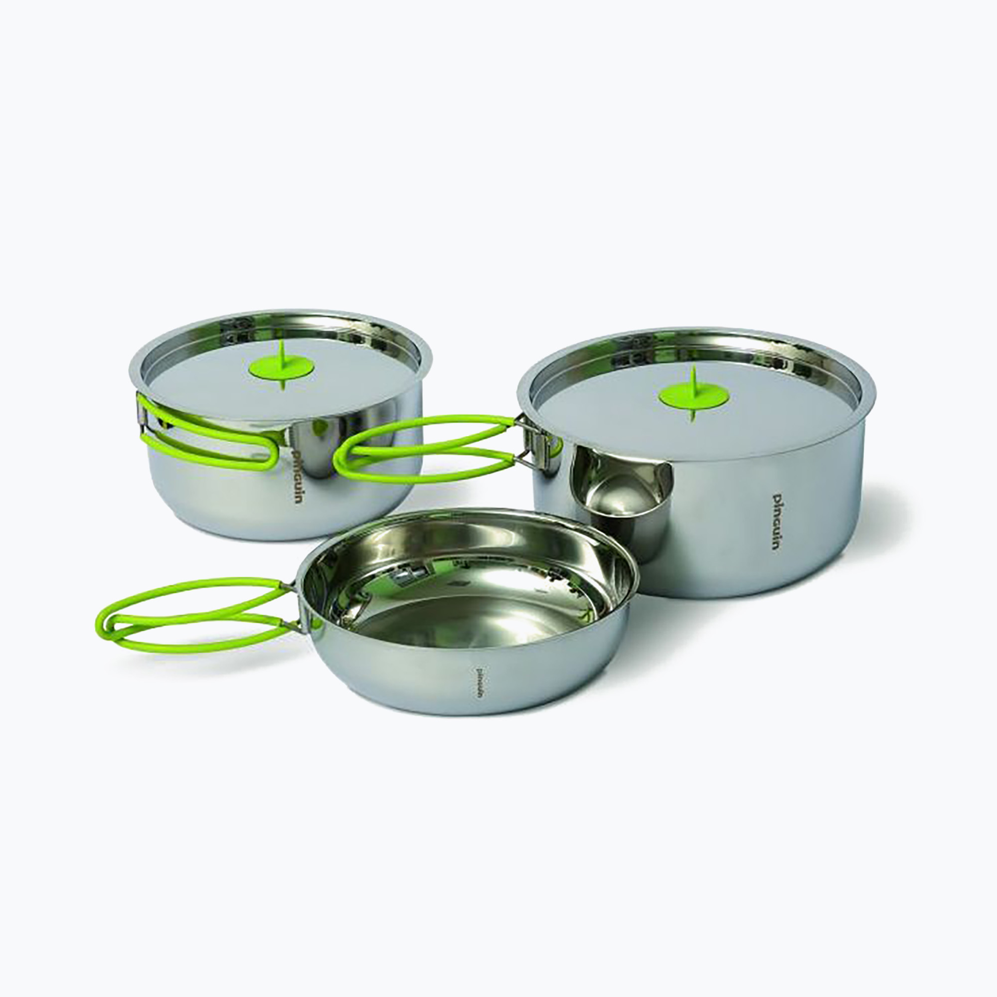 34%-kal olcsóbban.  Pinguin Duo Steel S (16/14) ezüst túrakészlet PI54288. Méret: OS