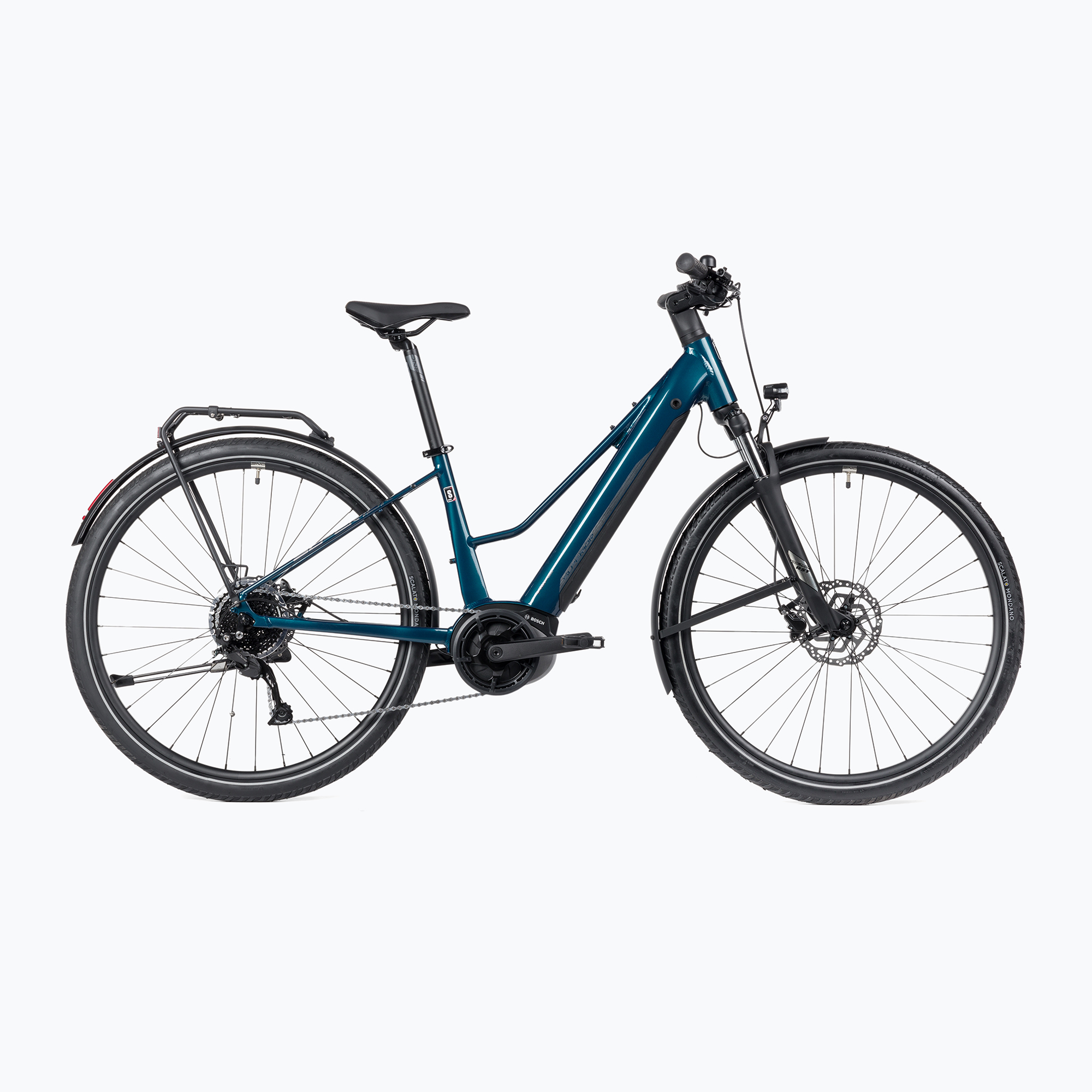 Elektromos kerékpár Superior eXR 6050 BL Touring 14Ah kék 801.2023.78022. Méret: 16.5" (S)