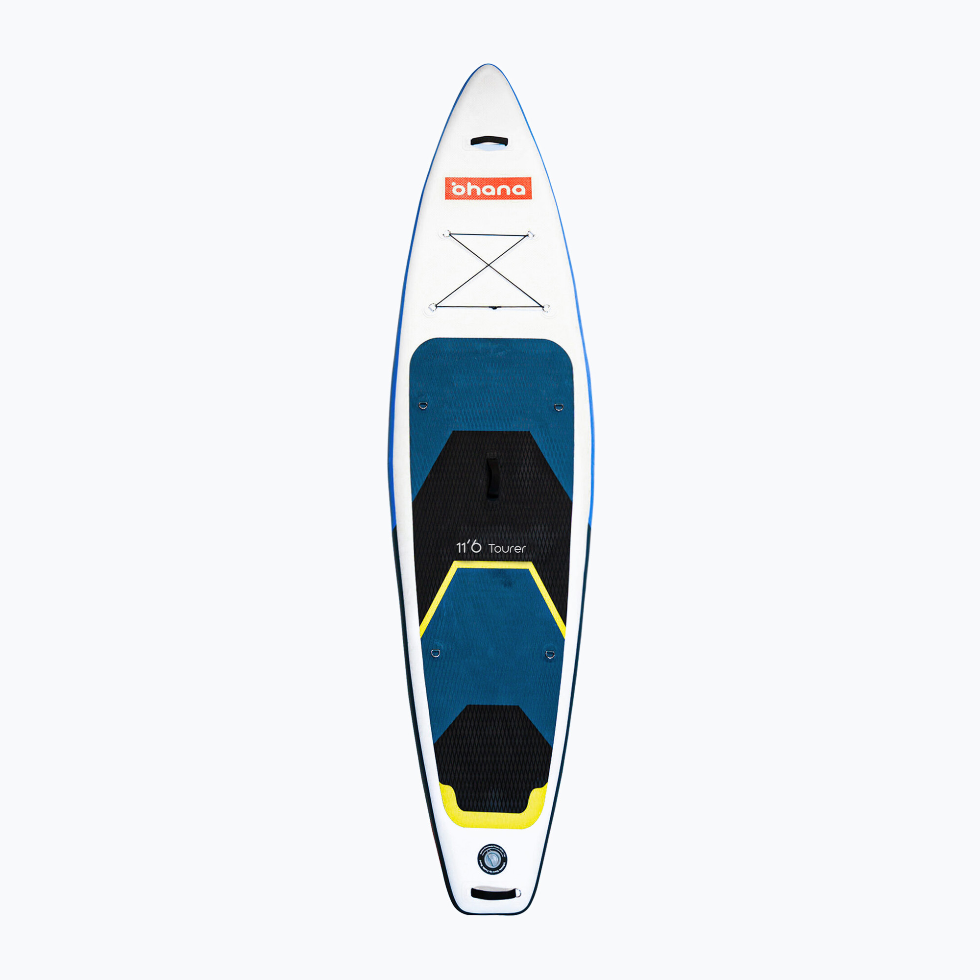 29%-kal olcsóbban.  SUP deszka Ohana Tourer 11'6'' kék 406.28020.010.116. Méret: 11'6''x32''x6''