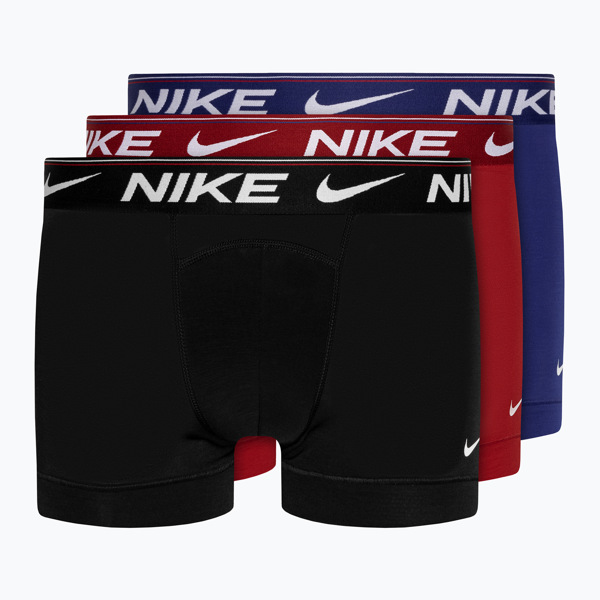 15%-kal olcsóbban.  Férfi boxeralsó Nike Dri-FIT Ultra Comfort Trunk 3 pár gym red/deep royal/black. Méret: M