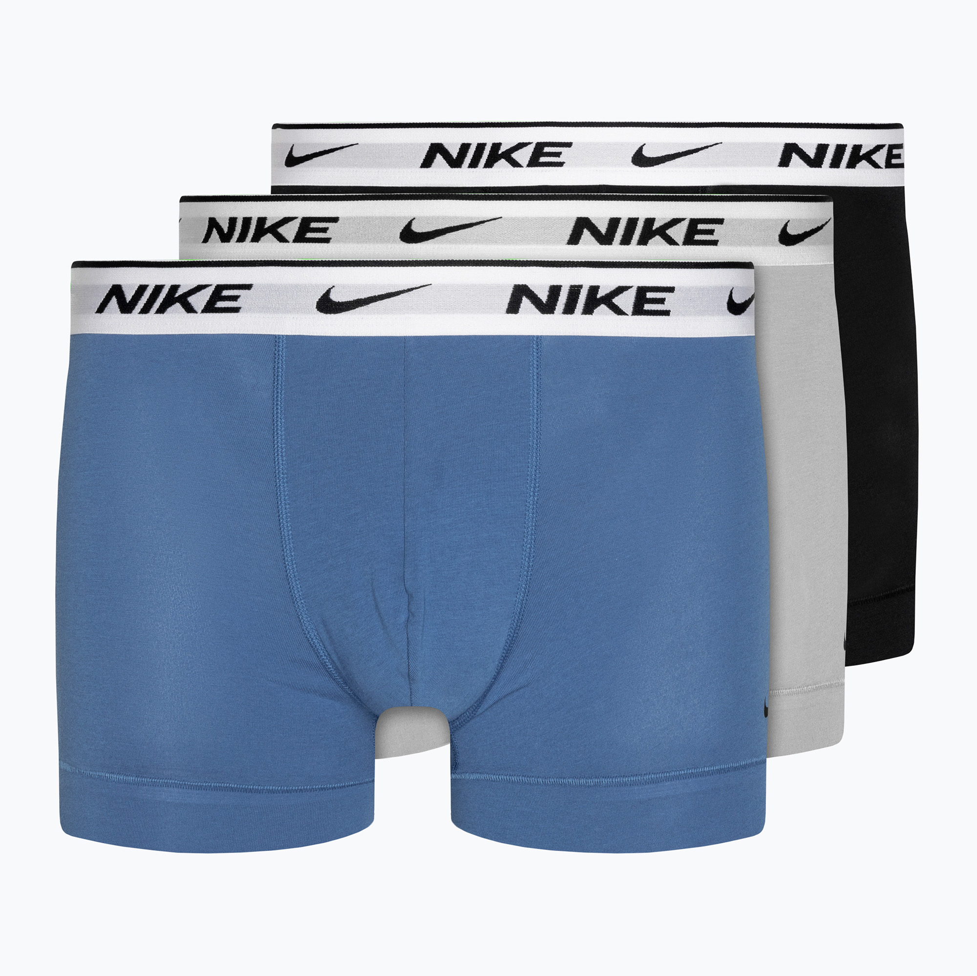 15%-kal olcsóbban.  Férfi boxeralsó Nike Everyday Cotton Stretch Trunk 3 pár star blue/wolf grey/black white