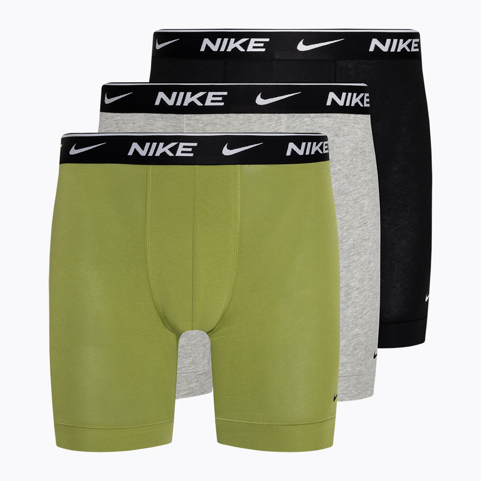 15%-kal olcsóbban.  Férfi boxeralsó Nike Everyday Cotton Stretch Boxer Brief 3 pár pear/heather grey/black