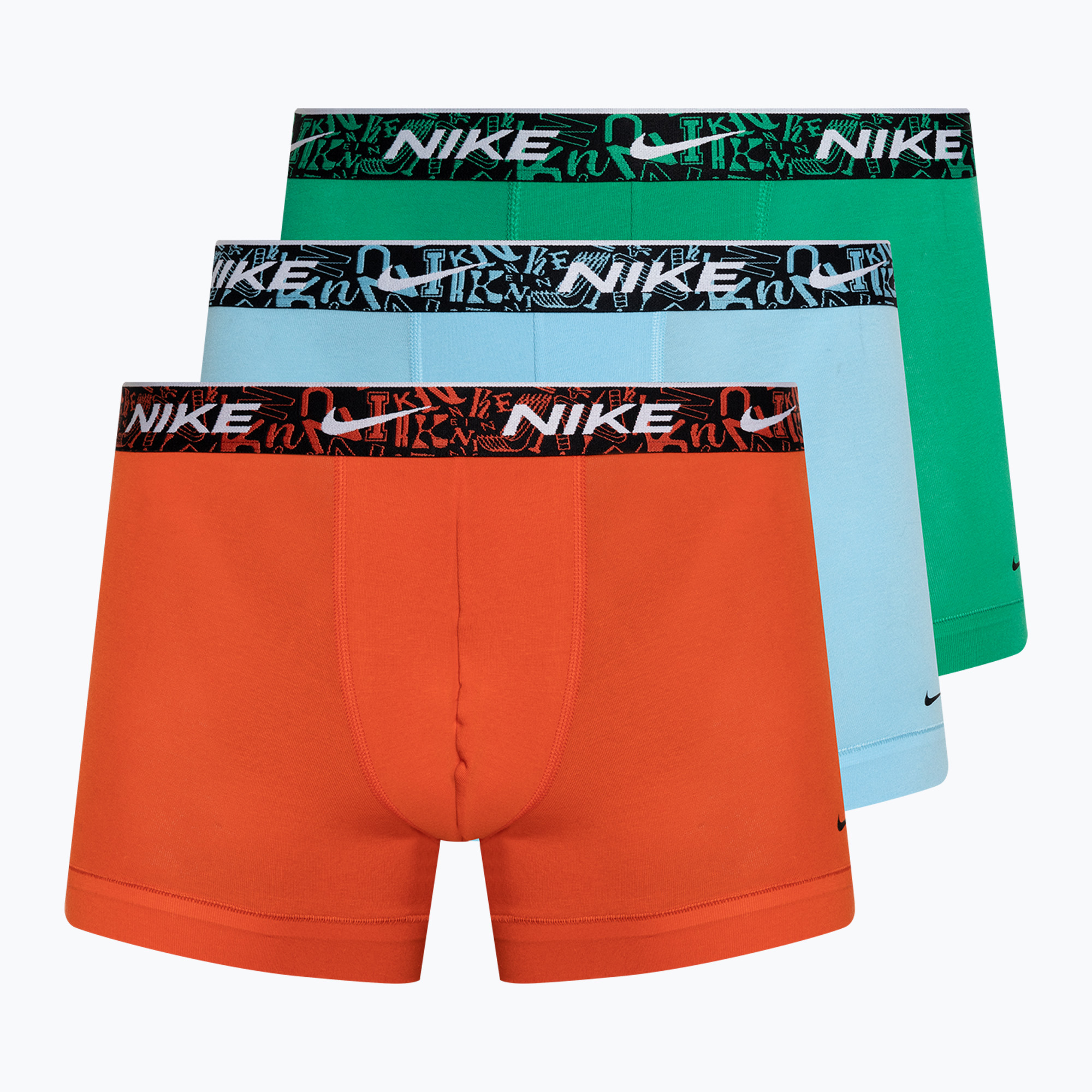 15%-kal olcsóbban.  Férfi boxeralsó Nike Everyday Cotton Stretch Trunk 3 pár red/aquarius blue/stadium green. Méret: M