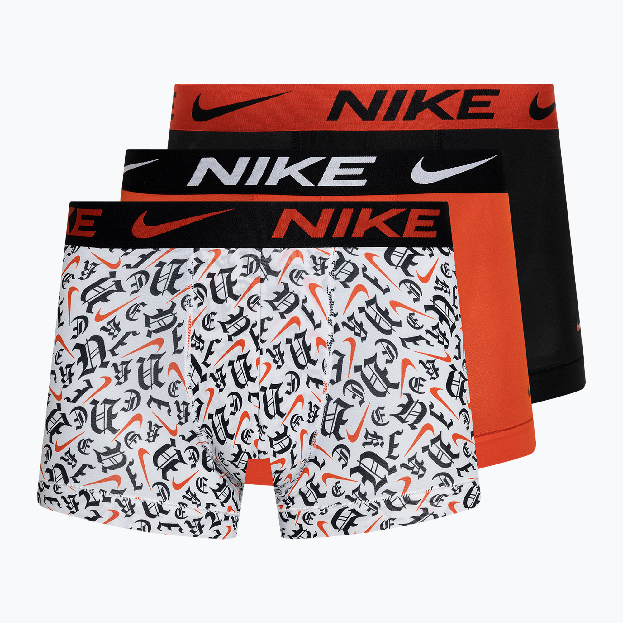 15%-kal olcsóbban.  Férfi boxeralsó Nike Dri-Fit Essential Micro Trunk 3 pár gothic print/black/picante red