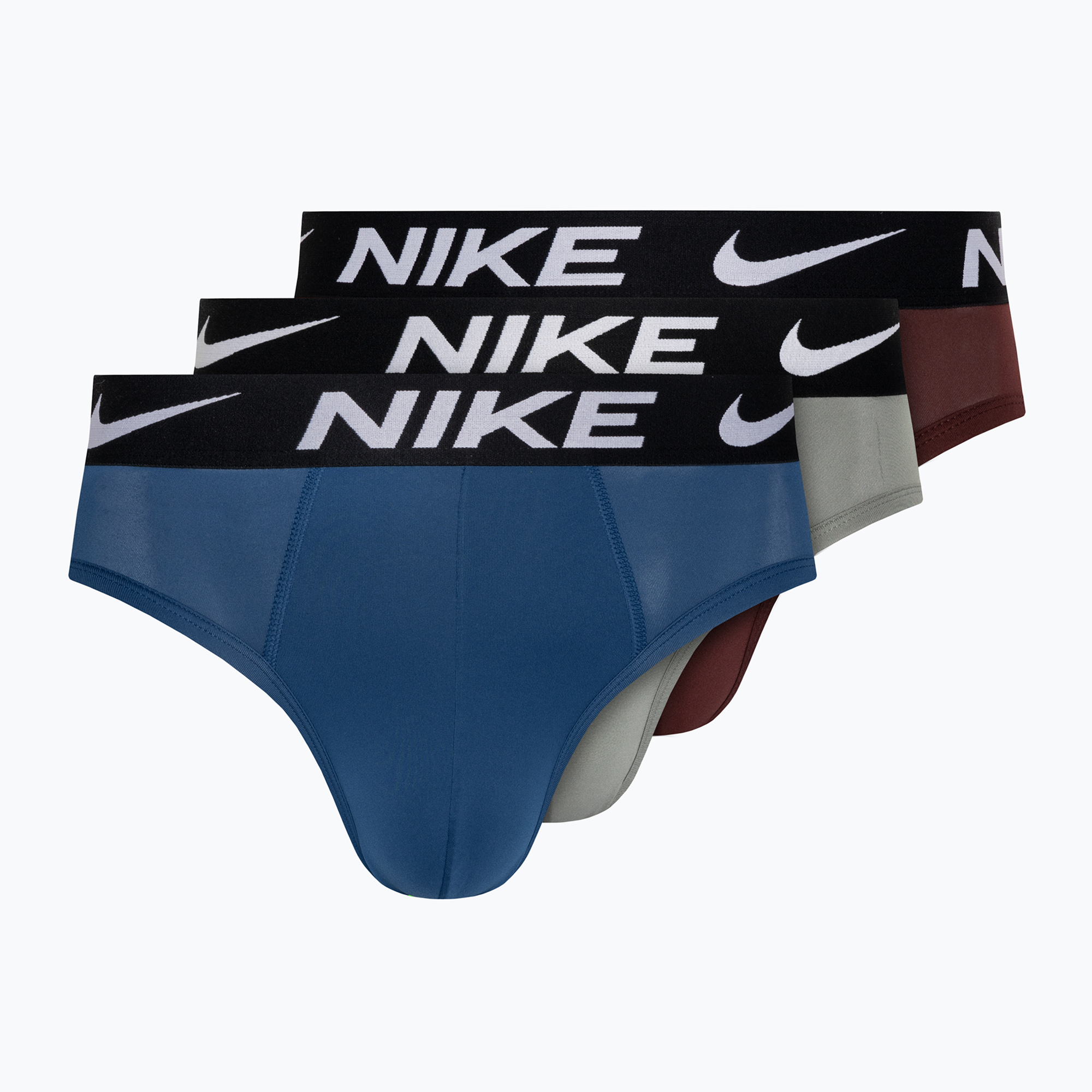 15%-kal olcsóbban.  férfi alsónadrág Nike Essential Micro Boxer Brief 3 pár grey/court blue/dark red. Méret: XL
