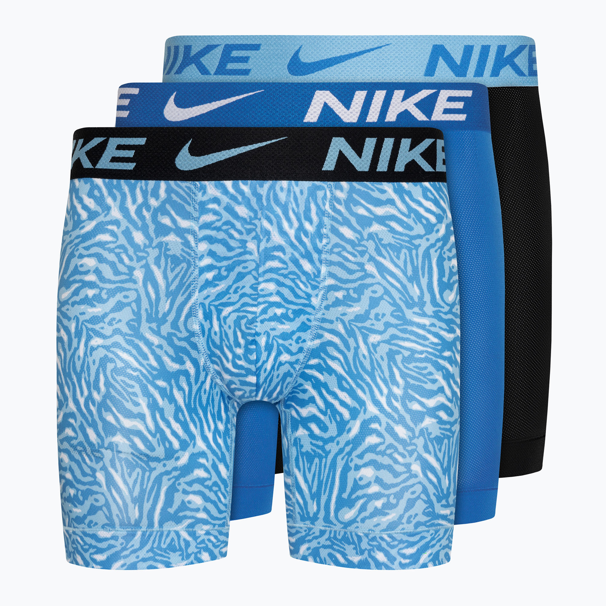 15%-kal olcsóbban.  Férfi boxeralsó Nike Dri-FIT ADV Micro Brief 3 pár safari print/light photo blue/black
