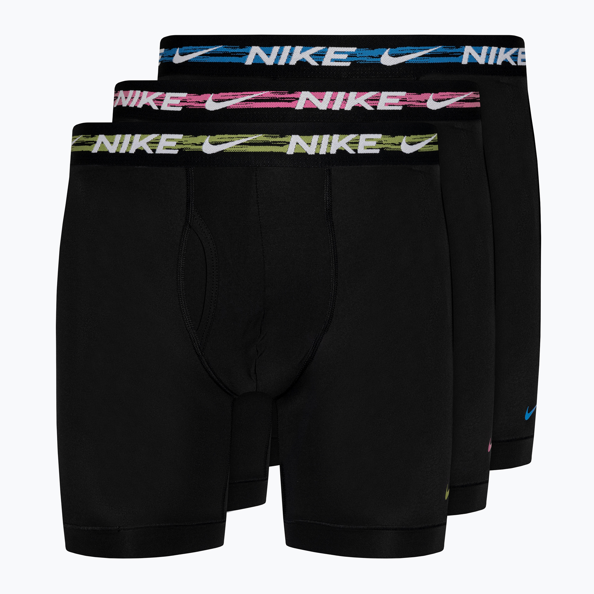 15%-kal olcsóbban.  Férfi boxeralsó Nike Dri-FIT Ultra-Stretch Micro Brief 3 pár laser fuchsia/court blue/black