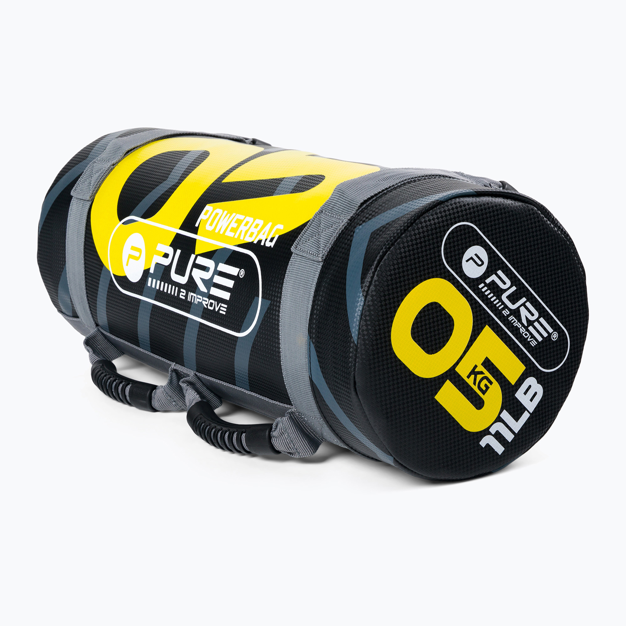 22%-kal olcsóbban.  Pure2Improve Power Bag 5 kg-os edzőzsák fekete-sárga P2I201710. Méret: 5 kg