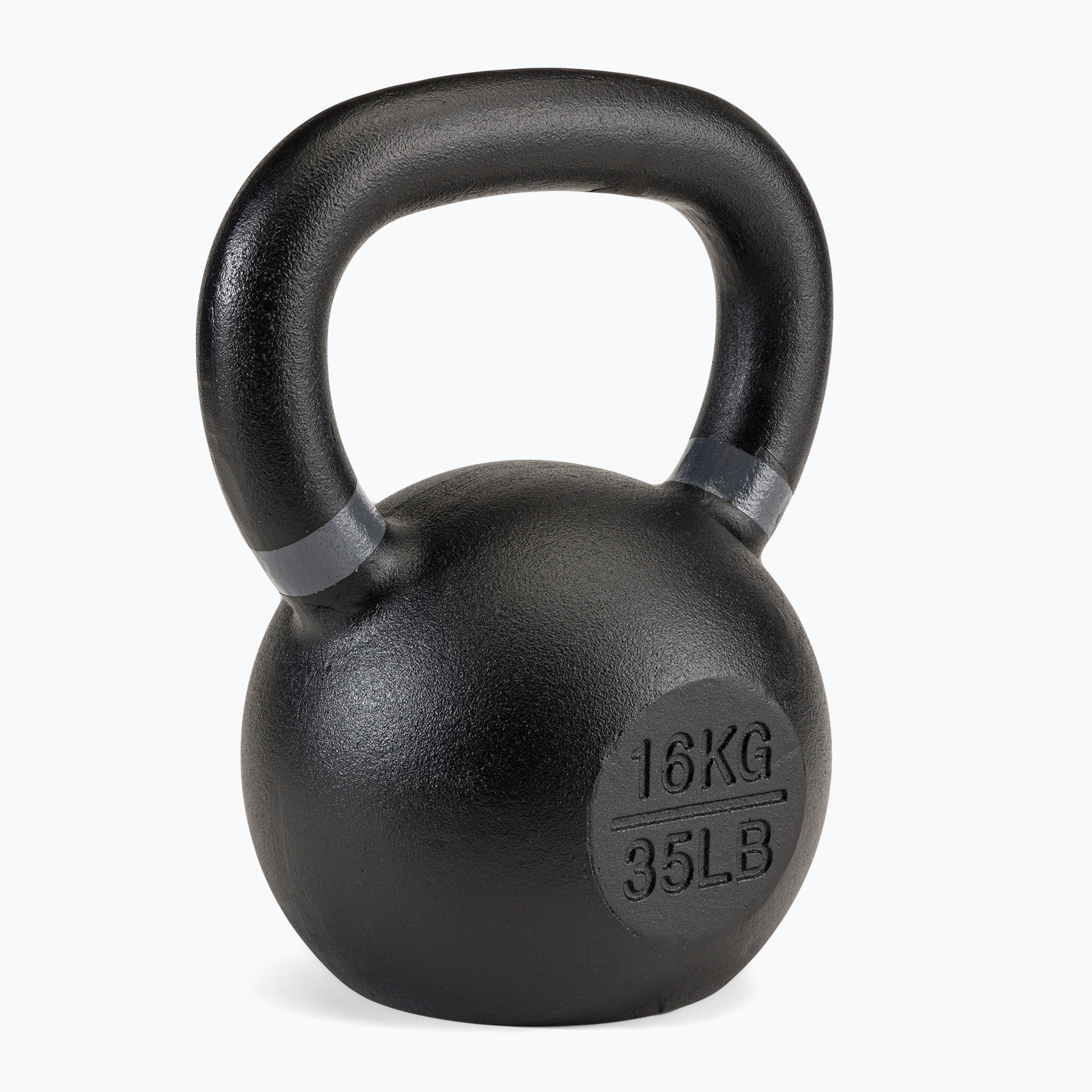 27%-kal olcsóbban.  Kettlebell 16 kg Pure2Improve fekete P2I810110. Méret: 16 kg