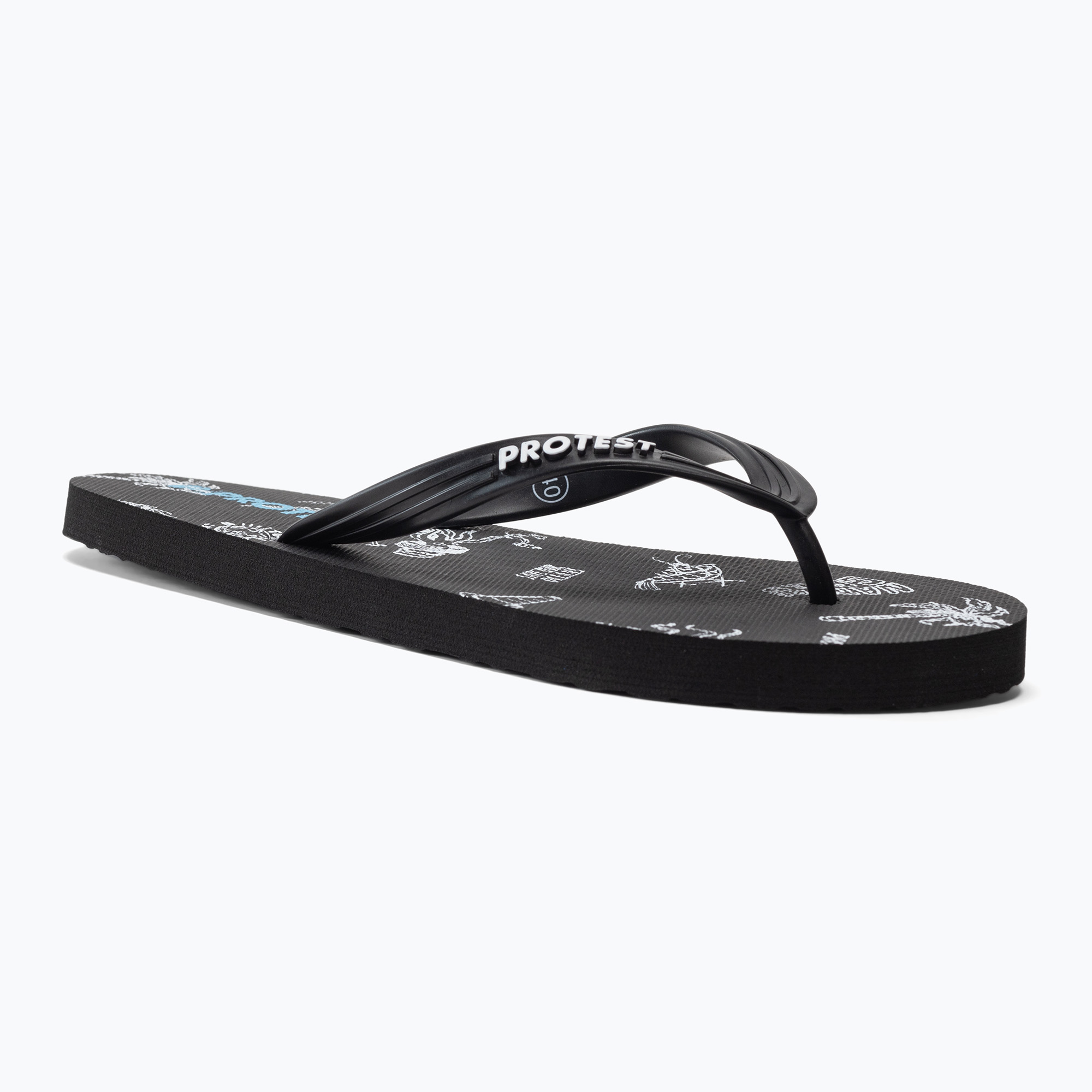 33%-kal olcsóbban.  Férfi Protest Prtvitaly flip flop fekete P5710321. Méret: 43 EU