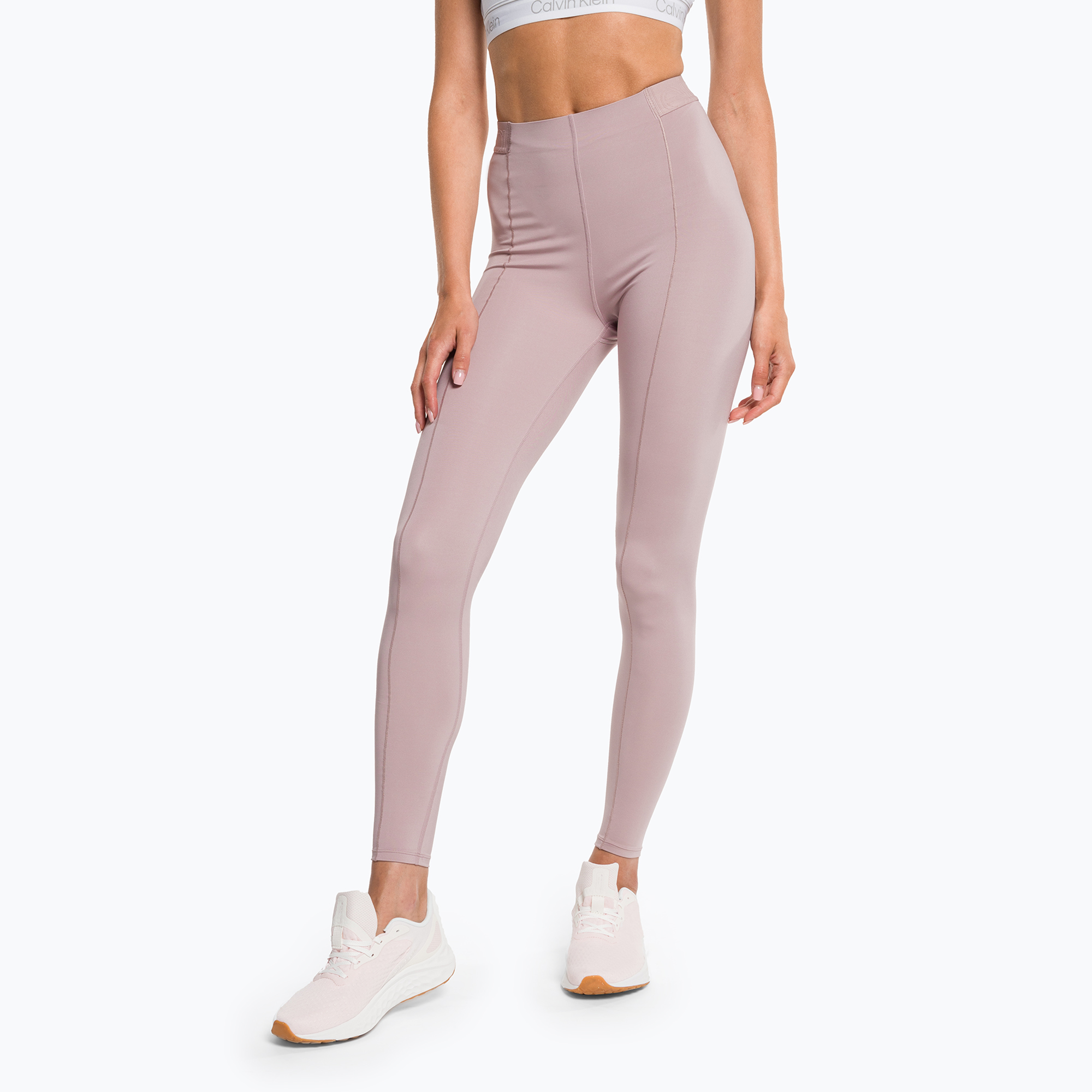 44%-kal olcsóbban.  Női edző leggings Calvin Klein 7/8 8HR szürke rózsaszín szürke. Méret: S