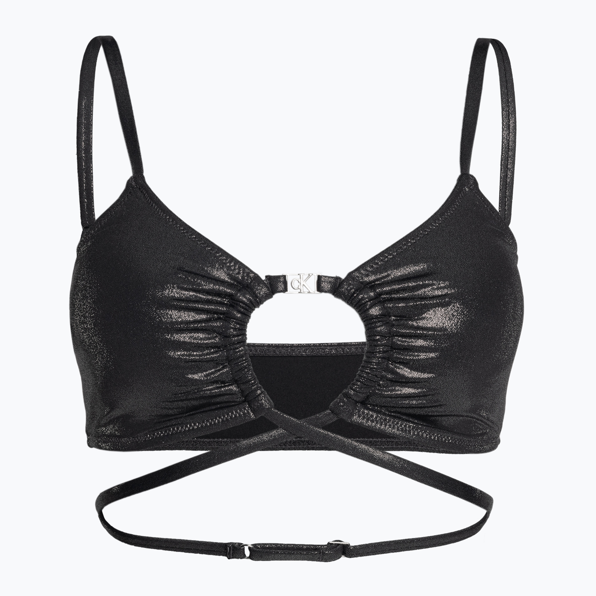 15%-kal olcsóbban.  Calvin Klein Bralette-Rp fürdőruha felső fekete. Méret: S
