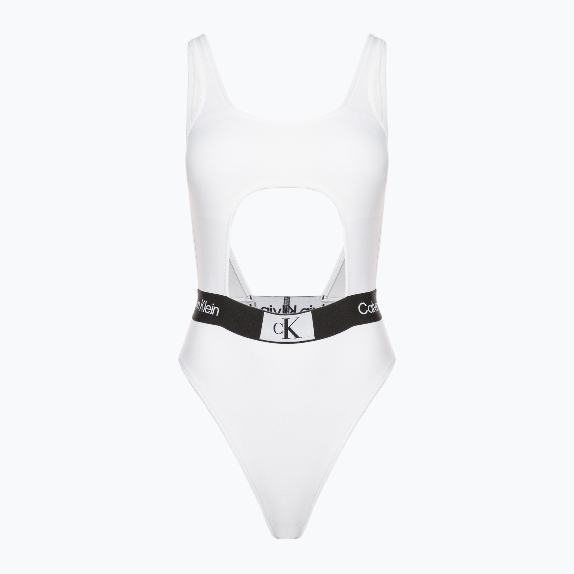 15%-kal olcsóbban.  Női egyrészes fürdőruha Calvin Klein Cut Out One Piece-Rp fehér. Méret: M