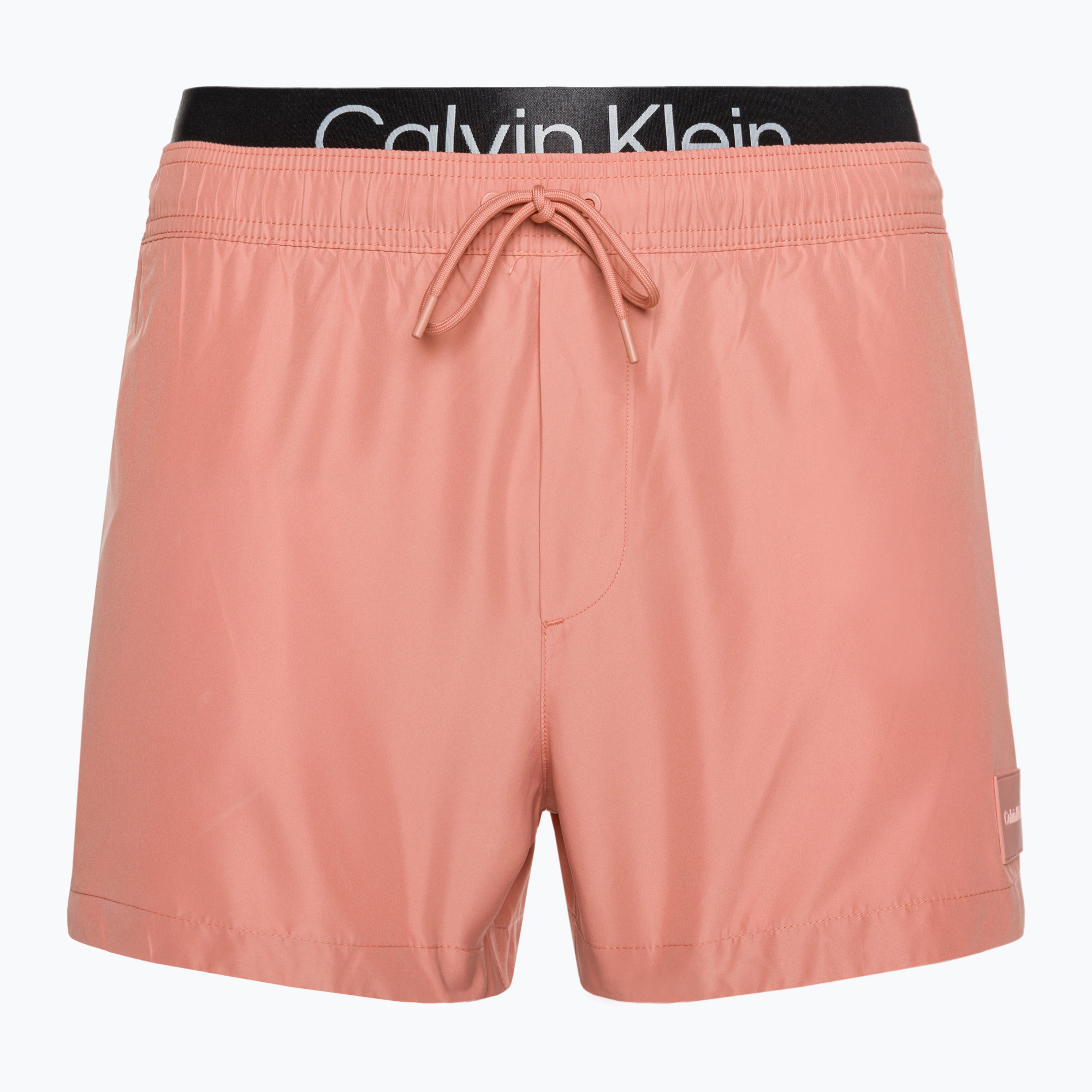 15%-kal olcsóbban.  Férfi Calvin Klein Short Double Wb rózsaszínű fürdőruha. Méret: XL
