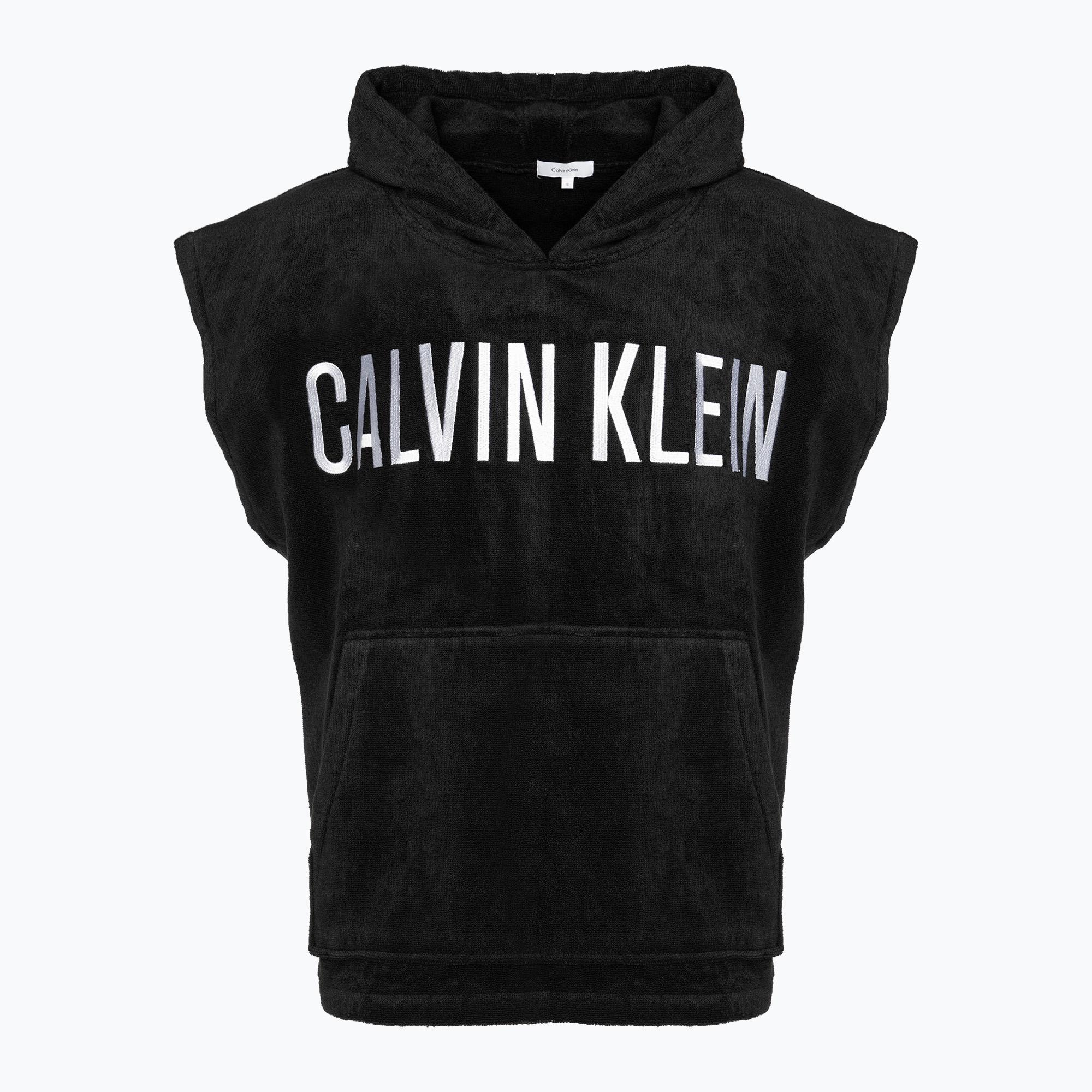 15%-kal olcsóbban.  Calvin Klein poncsó kapucnis pulóver fekete. Méret: S