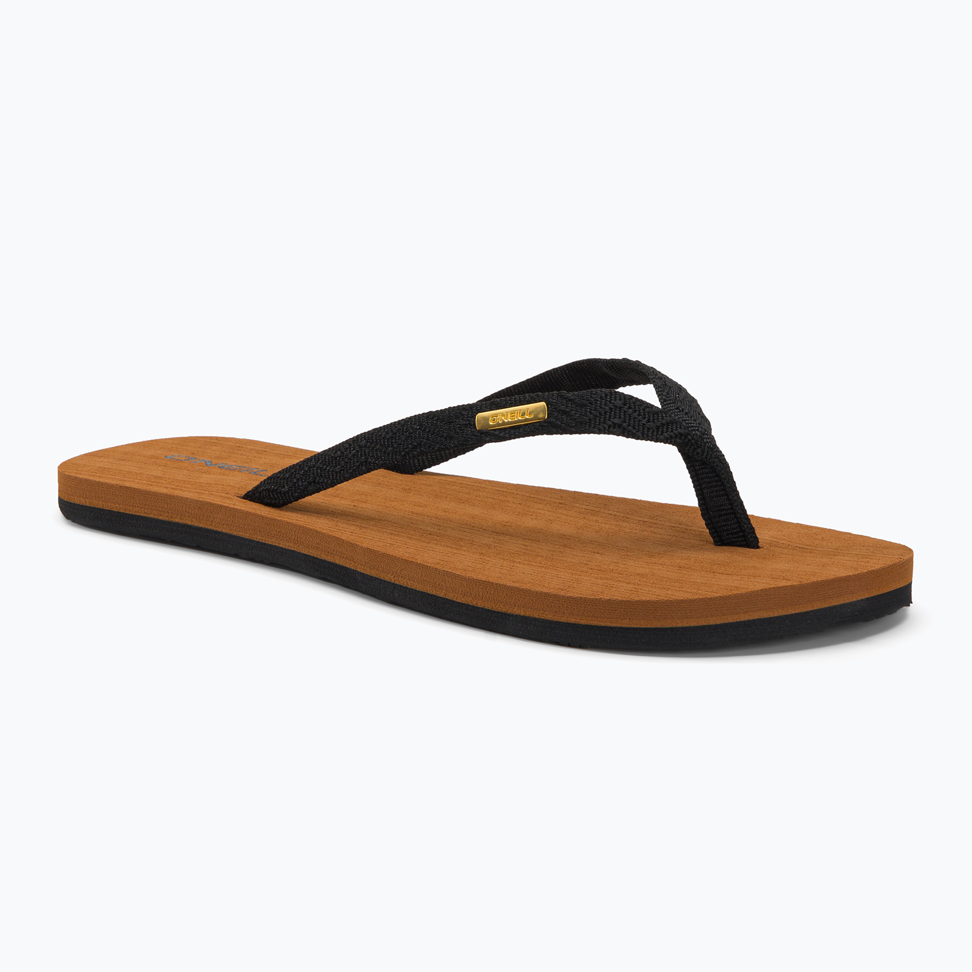 49%-kal olcsóbban.  Női O'Neill Ditsy Jacquard Bloom flip flopok feketén kifelé. Méret: 41 EU