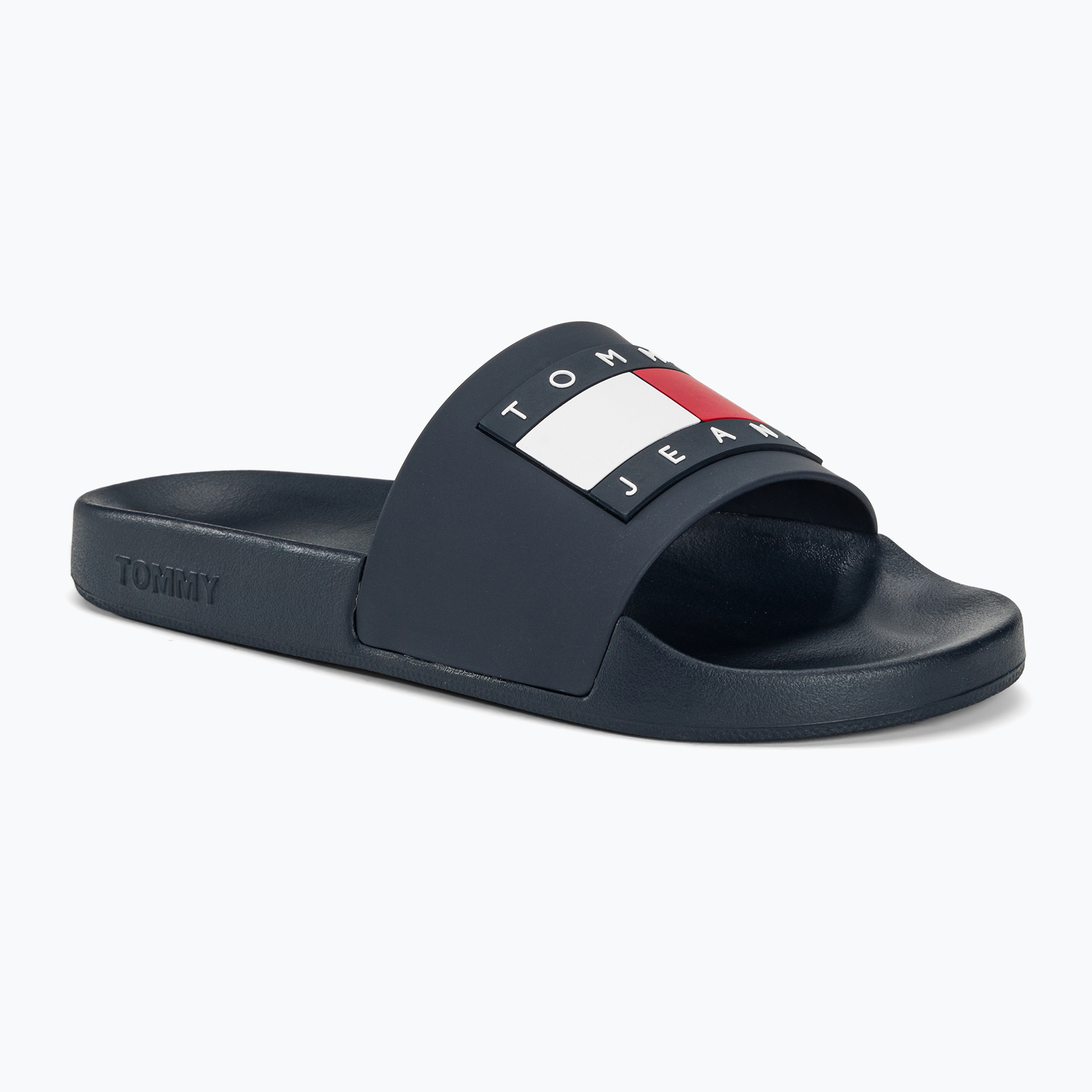 15%-kal olcsóbban.  Női papucs Tommy Jeans Flag Pool Slide Ess dark night navy