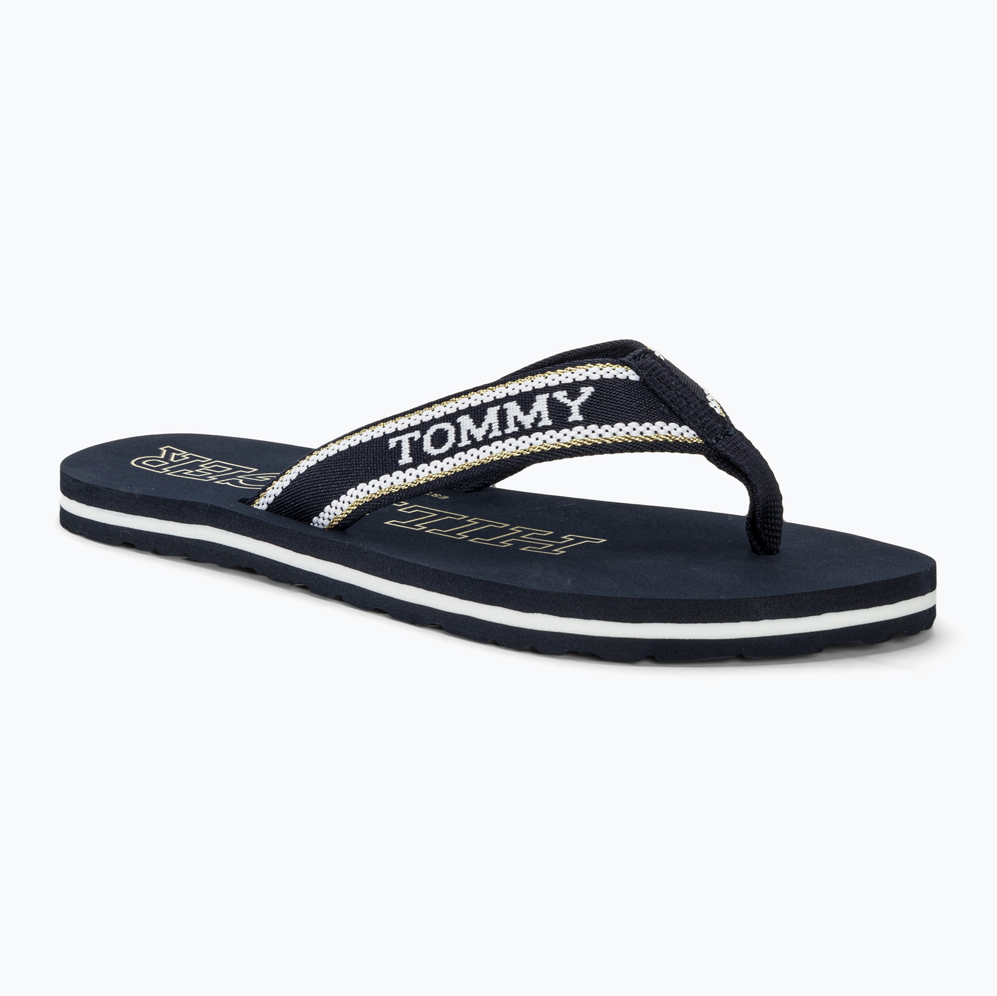 15%-kal olcsóbban.  női flip flop Tommy Hilfiger Beach Sandal space blue