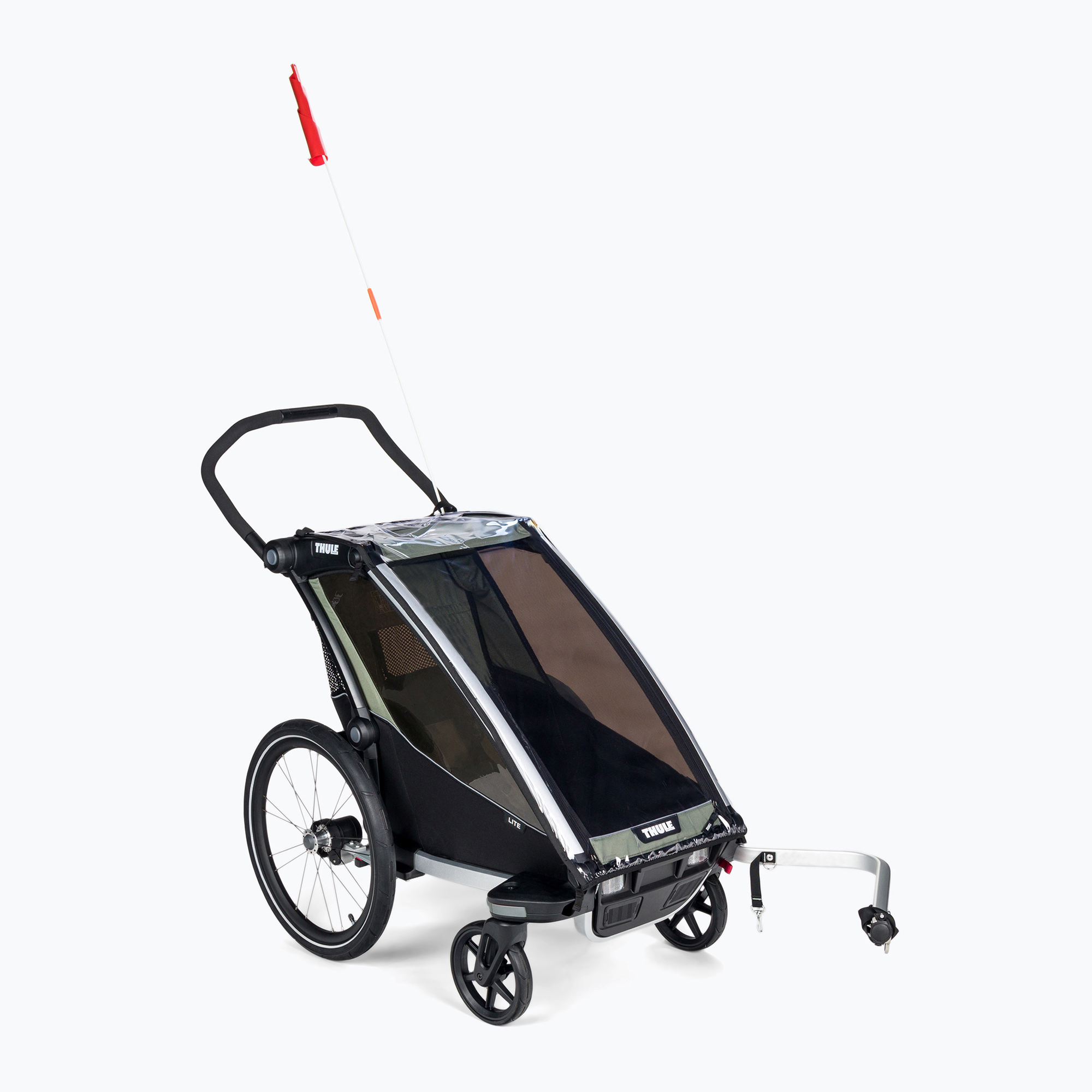 16%-kal olcsóbban.  Thule Chariot Lite 1 együléses kerékpár utánfutó fekete 10203021. Méret: OS