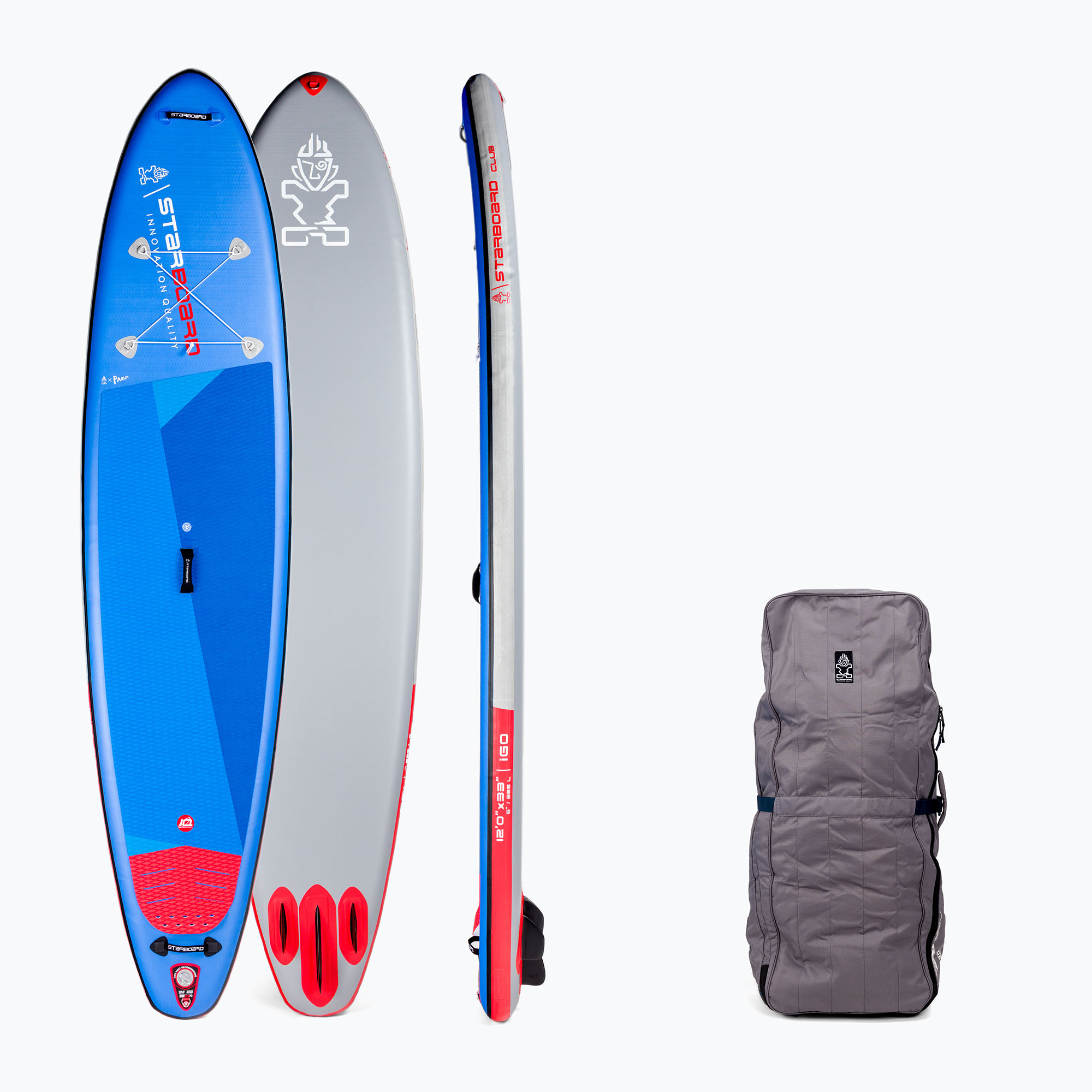 27%-kal olcsóbban.  SUP STARBOARD iGO 12'0 Club Deluxe kék 2012220601002. Méret: 12'0" X 33" X 6"