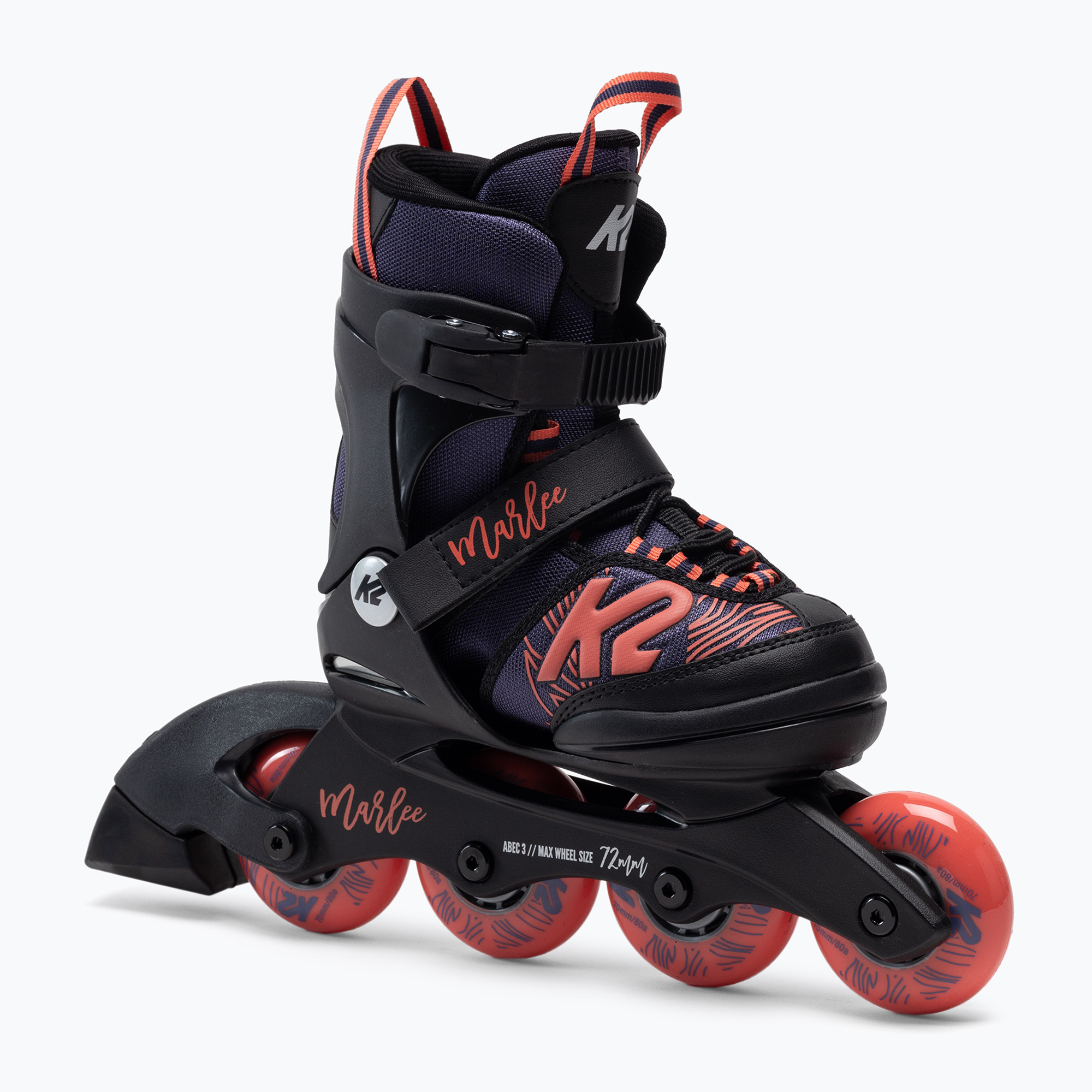 26%-kal olcsóbban.  K2 Marlee lila/narancs gyermek inline korcsolya 30G0126/11. Méret: 35-40 (L)