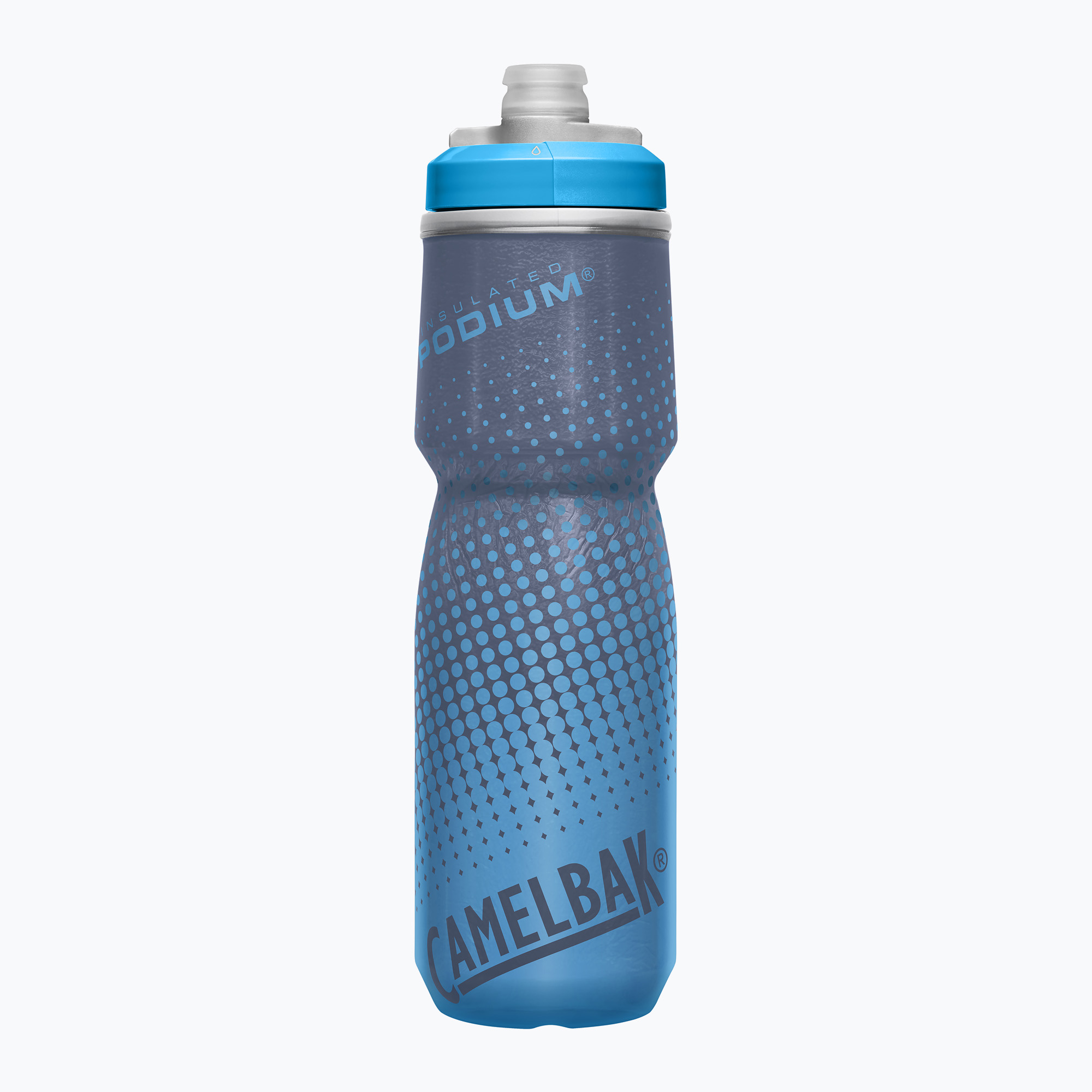 15%-kal olcsóbban.  Bicikli kulacs CamelBak Podium Chill 710 ml blue dot. Méret: 710 ml