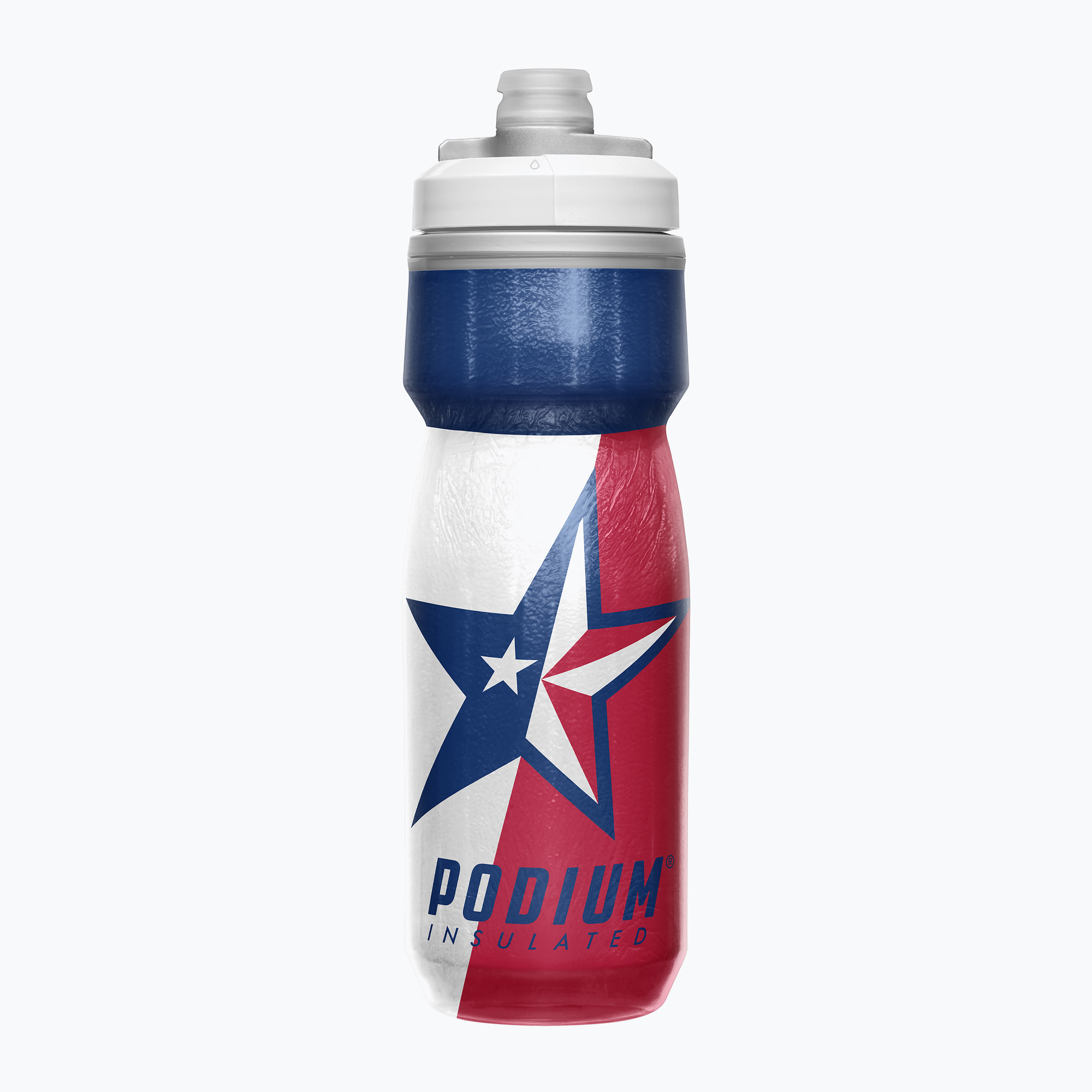 15%-kal olcsóbban.  Bicikli kulacs CamelBak Podium Chill Spring Summer LE texas. Méret: 620 ml