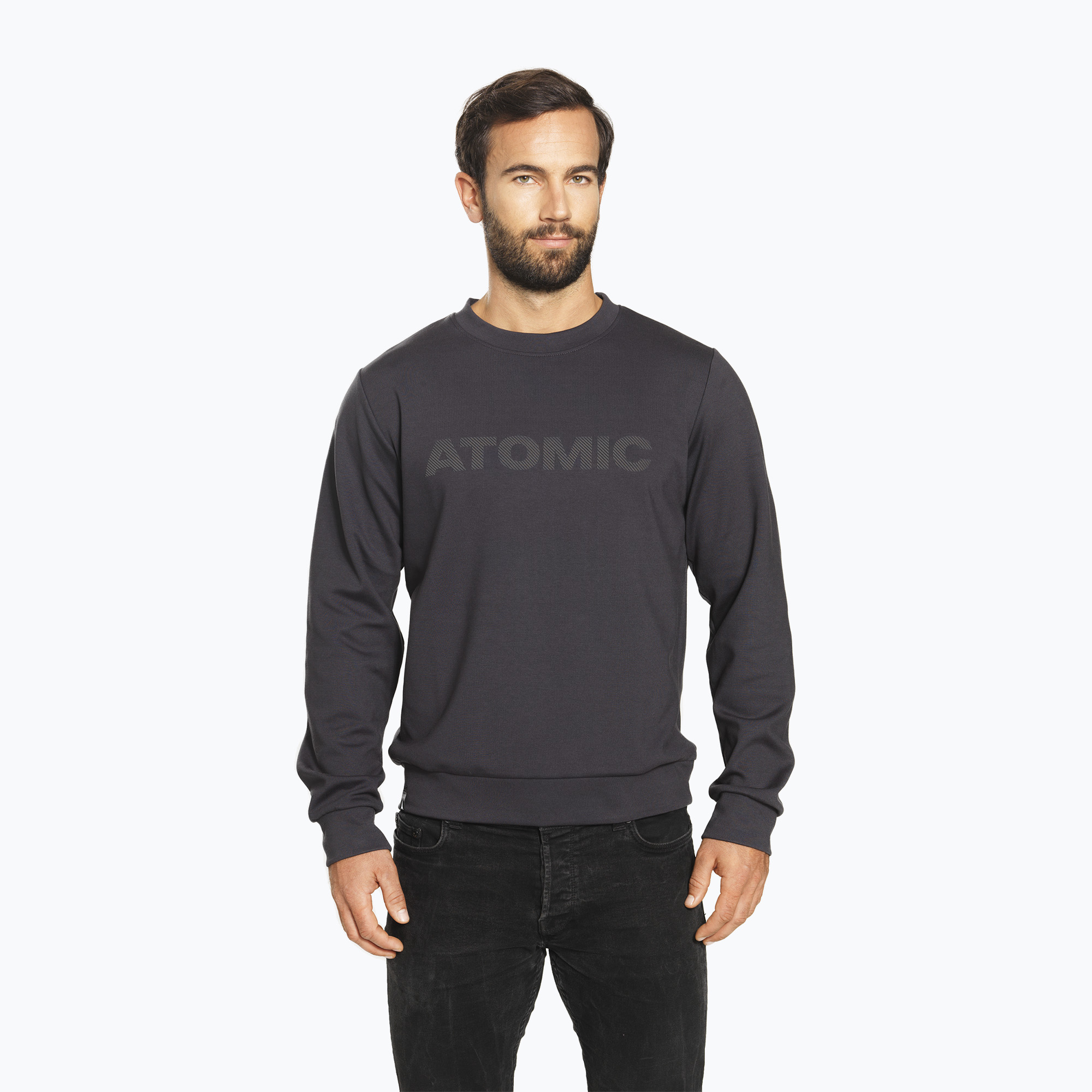 33%-kal olcsóbban.  férfi melegítőfelső Atomic Alps Sweater anthracite. Méret: XL