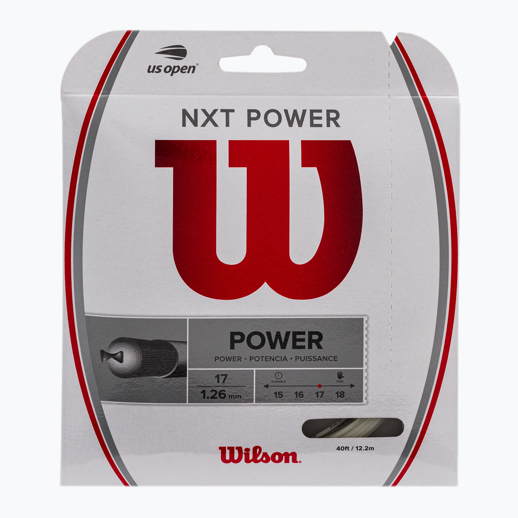 30%-kal olcsóbban.  Wilson NXT Power 17 WRZ941700+ Tenisz Stretch. Méret: 1.25 mm