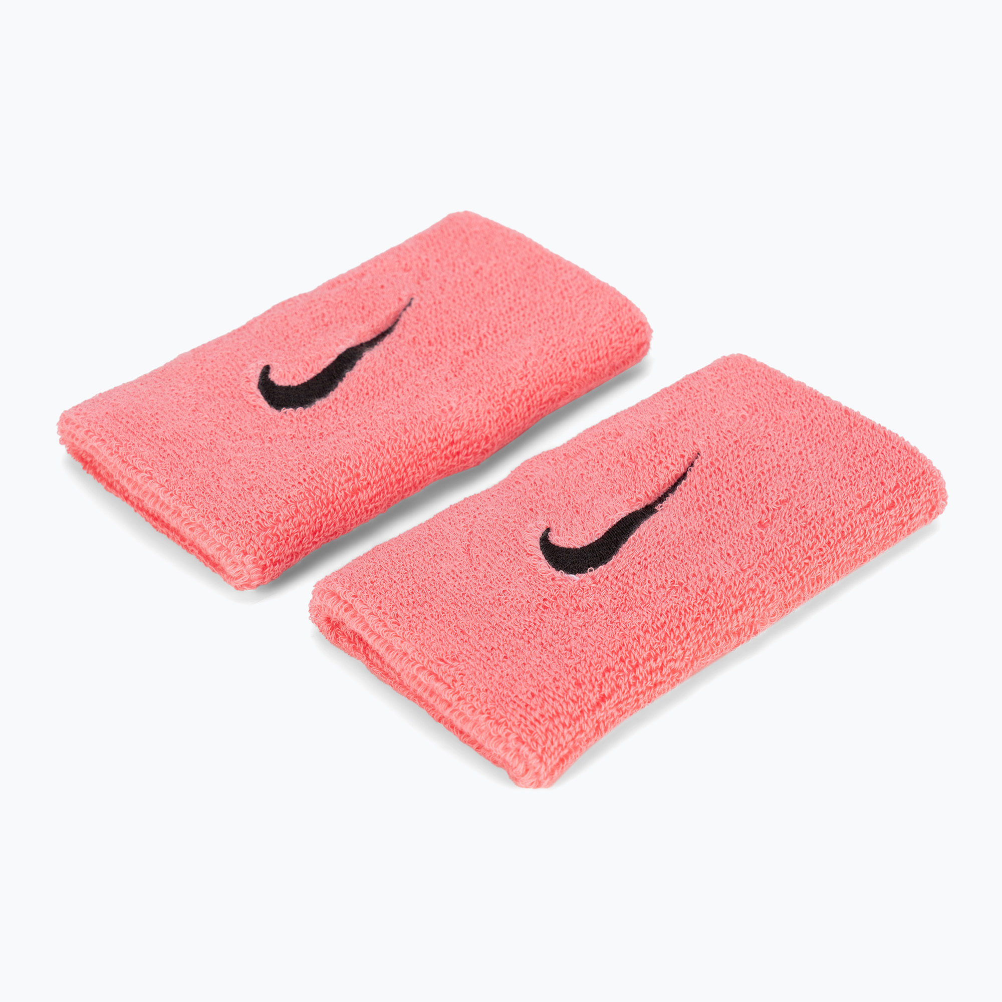 40%-kal olcsóbban.  Nike Swoosh dupla széles csuklópánt 2 db rózsaszín N0001586-677. Méret: OS