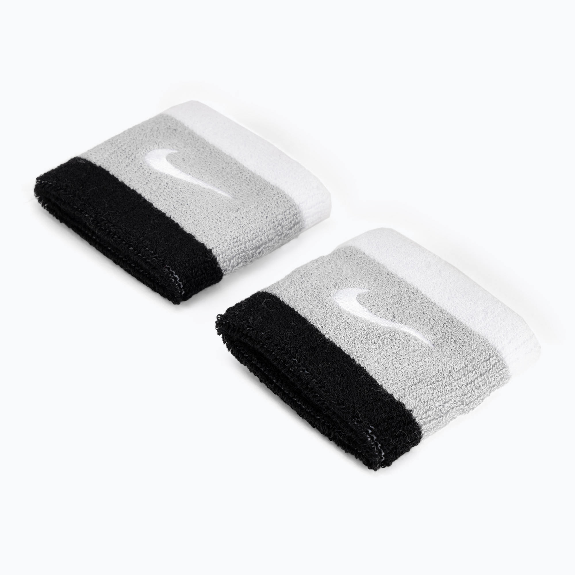 38%-kal olcsóbban.  Nike Swoosh csuklópántok 2 db szürke/fekete N0001565-016. Méret: OS