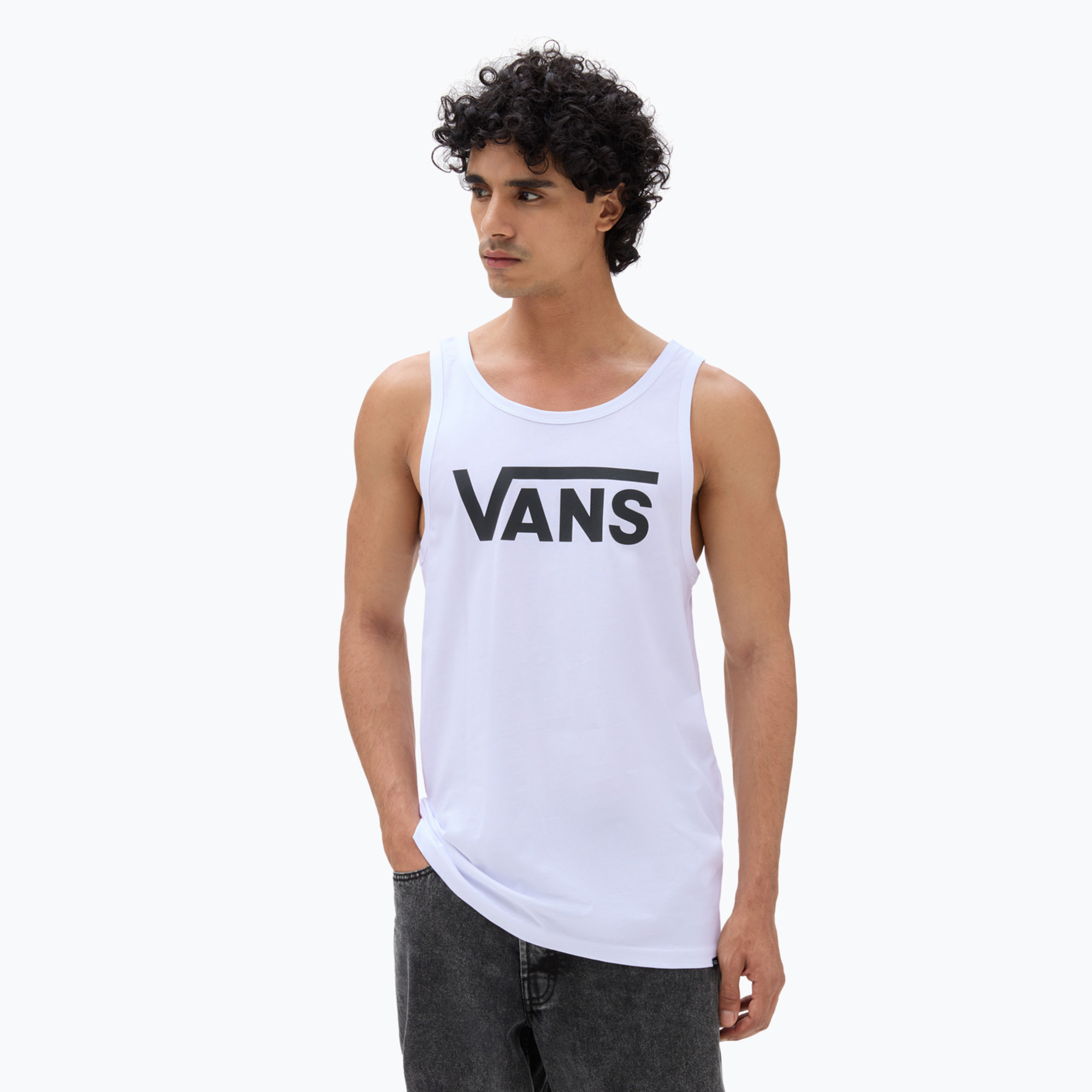 29%-kal olcsóbban.  Férfi futó felső Vans Mn Vans Classic Tank white/black