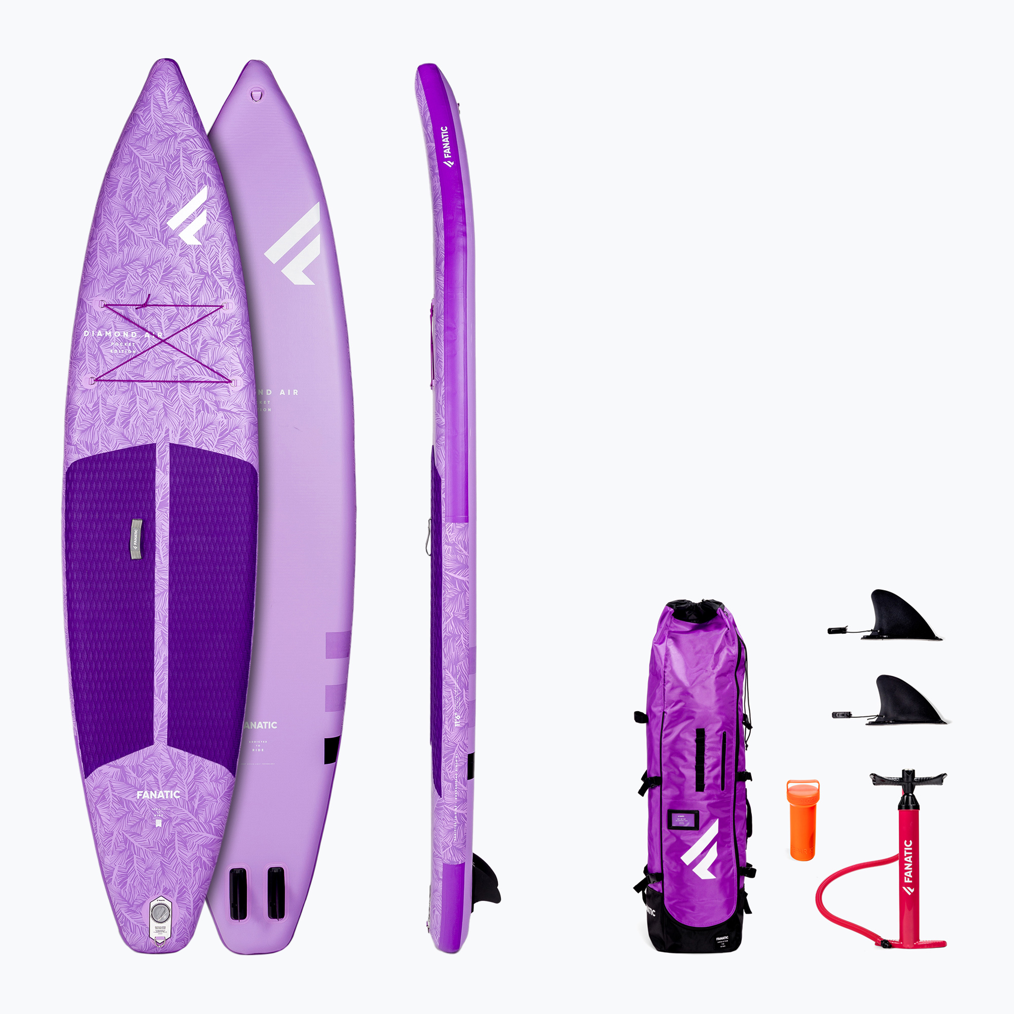 26%-kal olcsóbban.  SUP Fanatic Diamond Air Touring zsebtáska lila 13210-1164. Méret: 11'6" x 31"