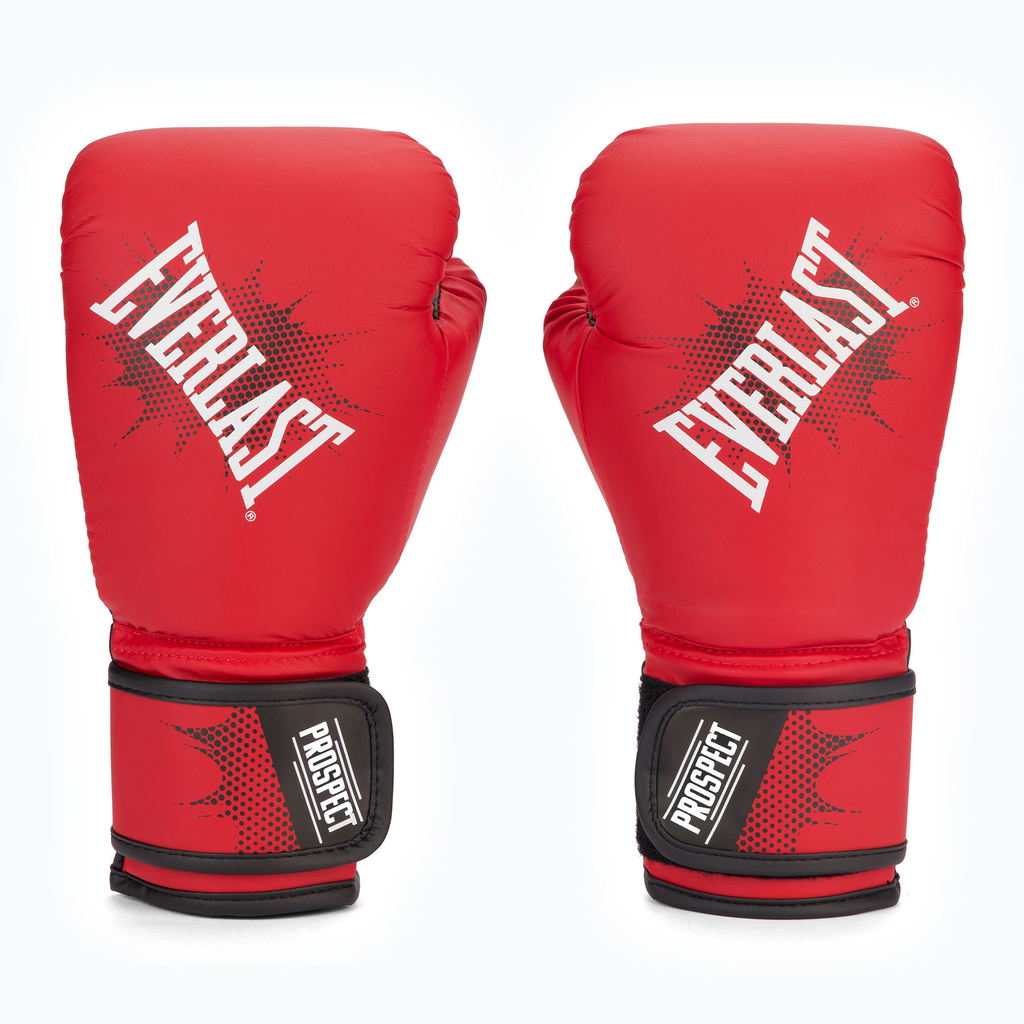 EVERLAST junior Pu Prospect kesztyű gyermek bokszkesztyű piros EV4600. Méret: 8 oz