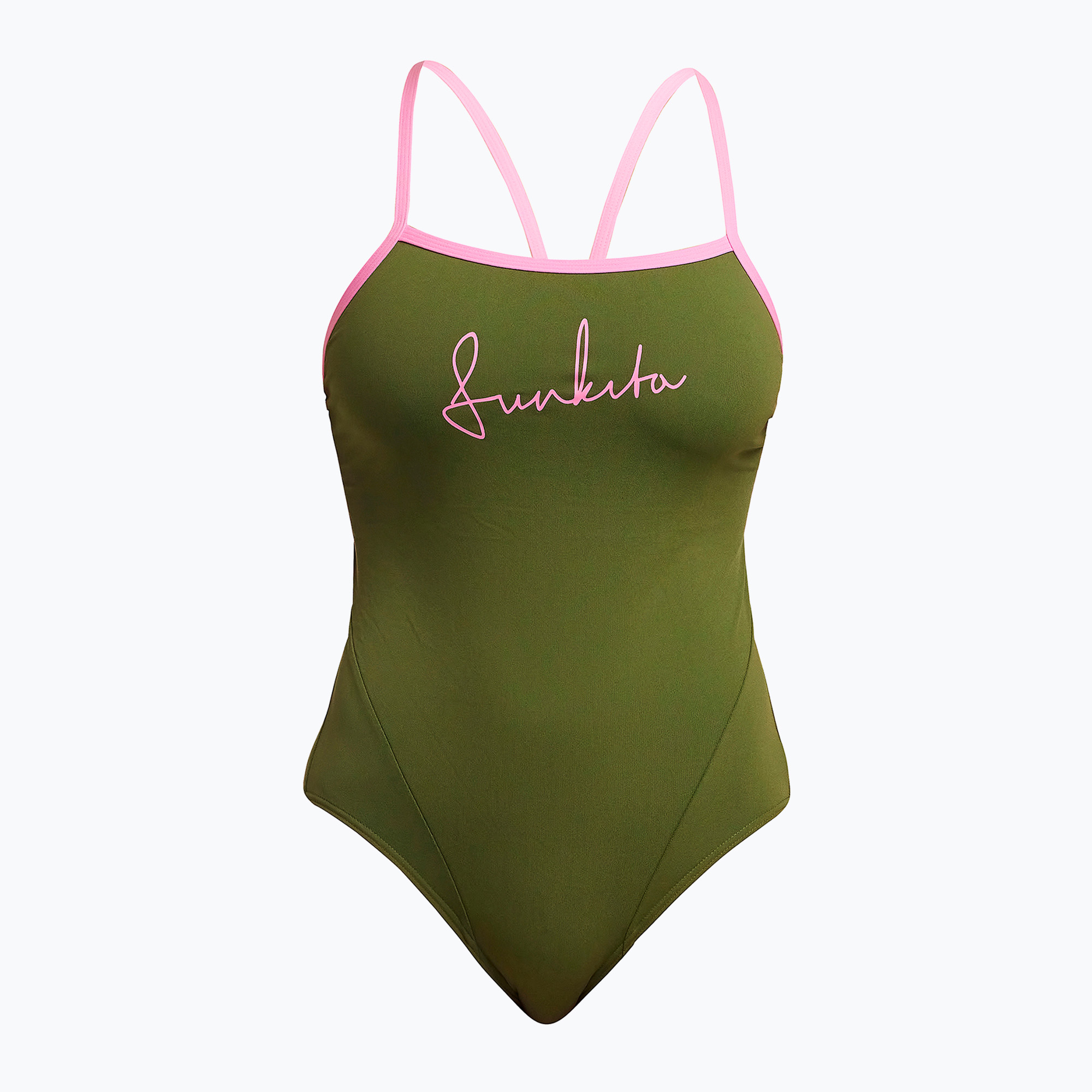 15%-kal olcsóbban.  Női Funkita egypántos egyrészes fürdőruha glamo camo. Méret: 10