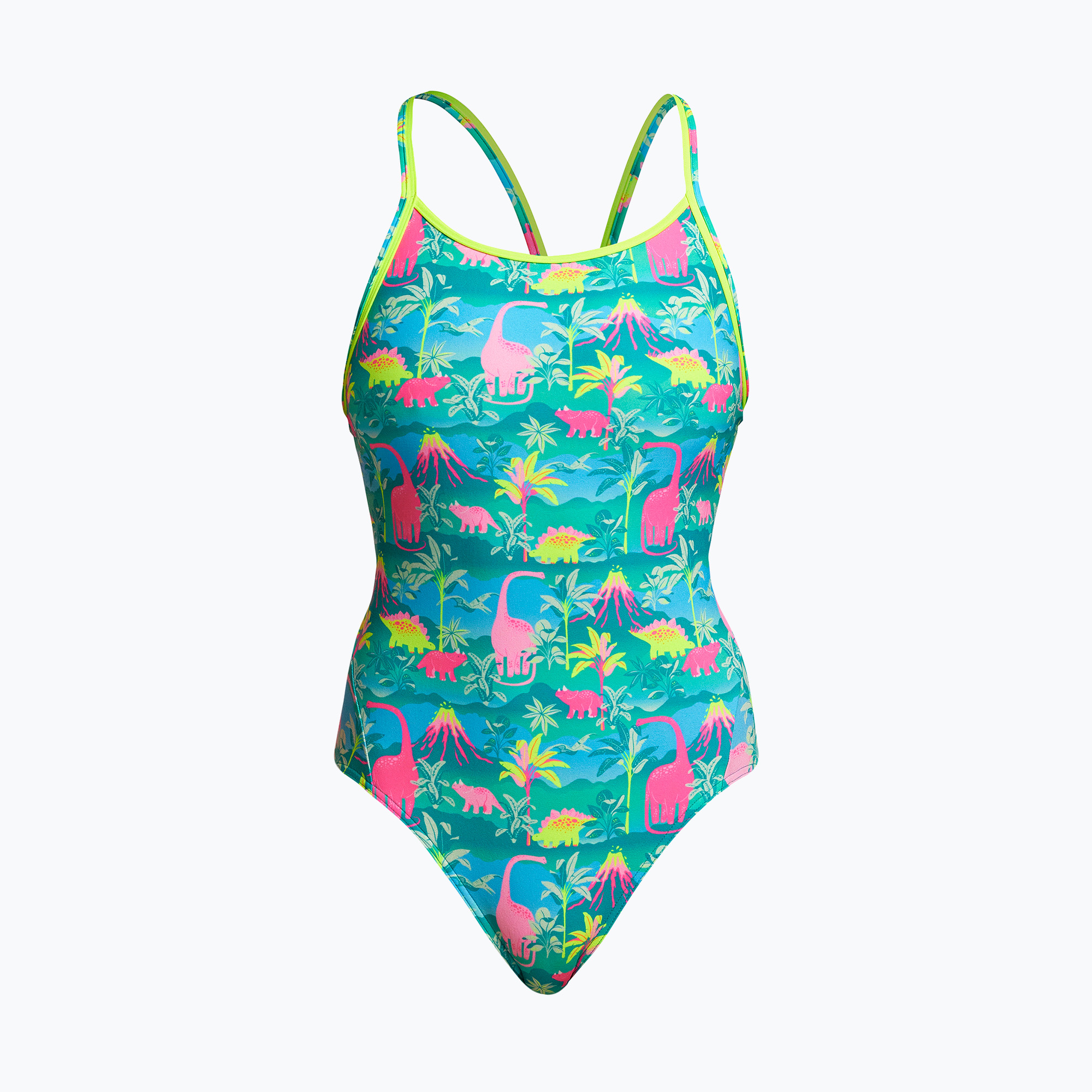 19%-kal olcsóbban.  Funkita Diamond Back egyrészes női fürdőruha Zöld FS11L7153408. Méret: 14