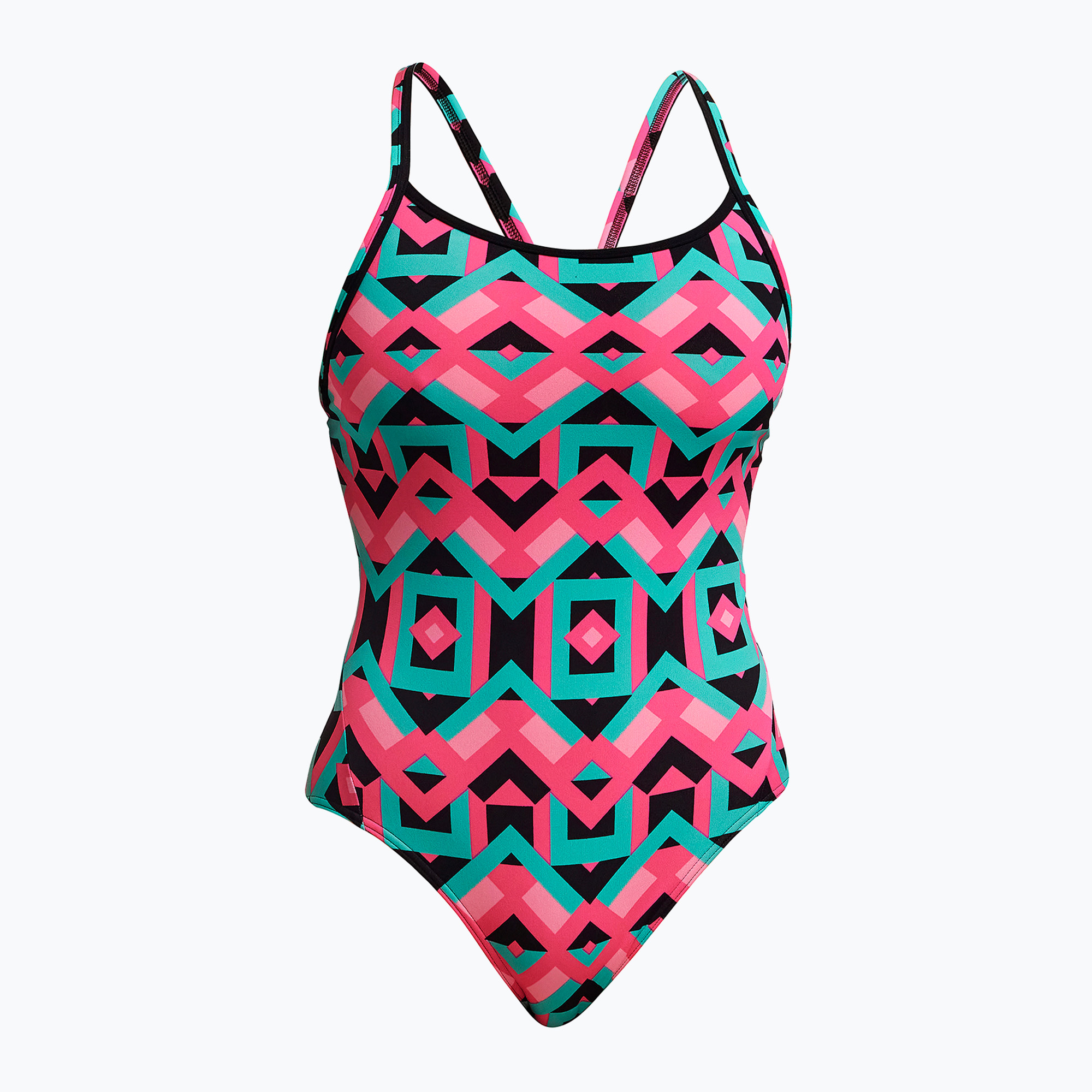 14%-kal olcsóbban.  Női egyrészes fürdőruha Funkita Diamond Back One Piece szögletes öreg. Méret: 8