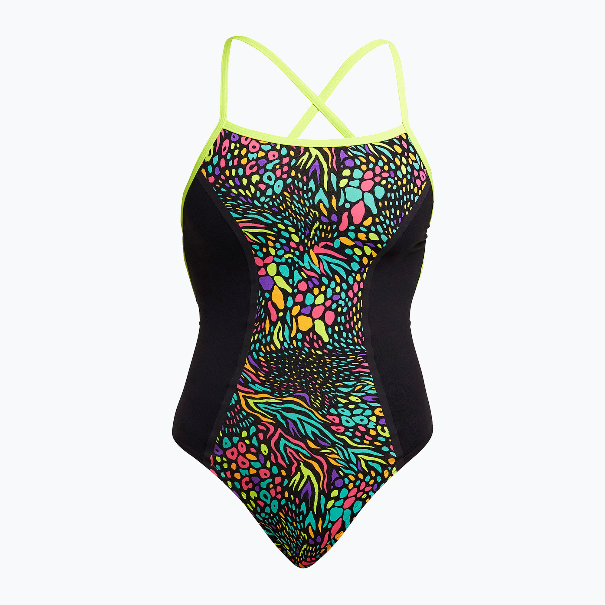 15%-kal olcsóbban.  Funkita Bond Girl egyrészes egyrészes Spot Me fürdőruha nőknek. Méret: 10