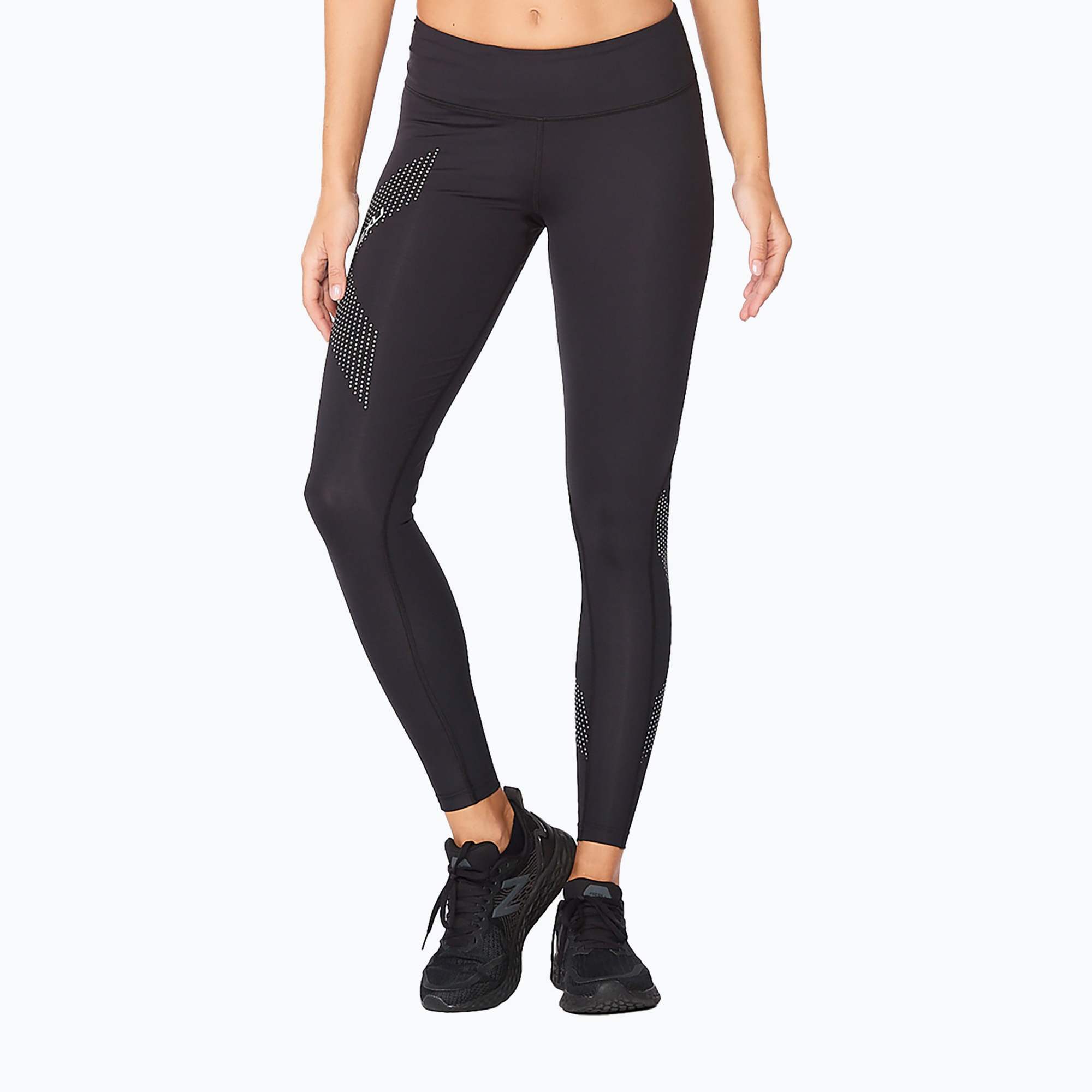 49%-kal olcsóbban.  Női edző leggings 2XU Force Mid-Rise Compression fekete WA2864B. Méret: M