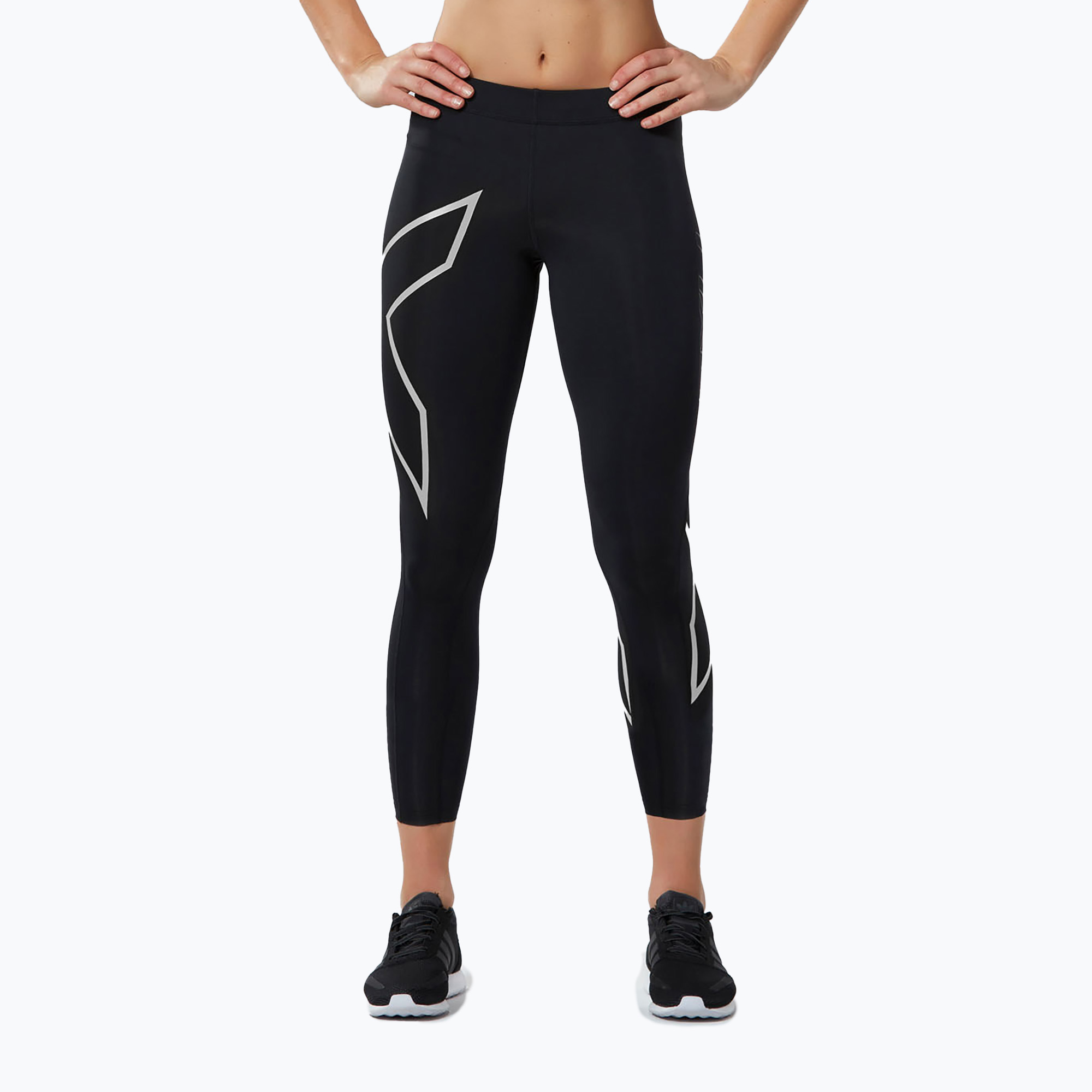 50%-kal olcsóbban.  Női edző leggings 2XU Core Compression 7/8 fekete WA4174B. Méret: MT