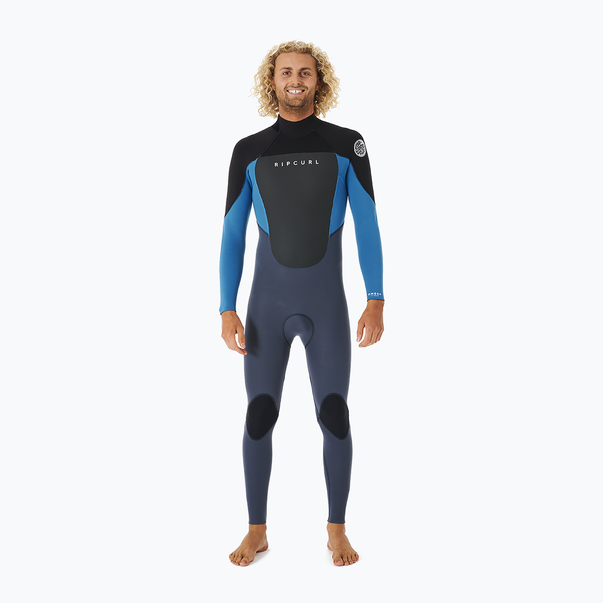 29%-kal olcsóbban.  Férfi Rip Curl Omega 5/3 mm GB B/Zip 70 szürkéskék úszódressz 113MFS. Méret: M