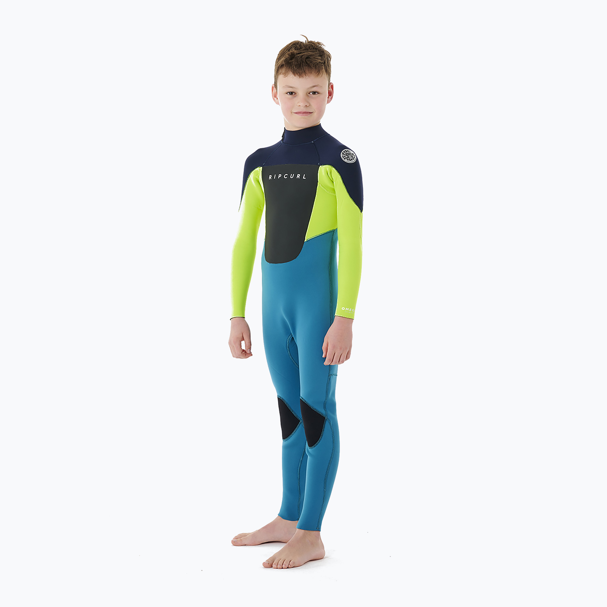 30%-kal olcsóbban.  Rip Curl Omega 3/2GB B/Zip 49 kék/kék gyermek búvárruha 114BFS. Méret: 10
