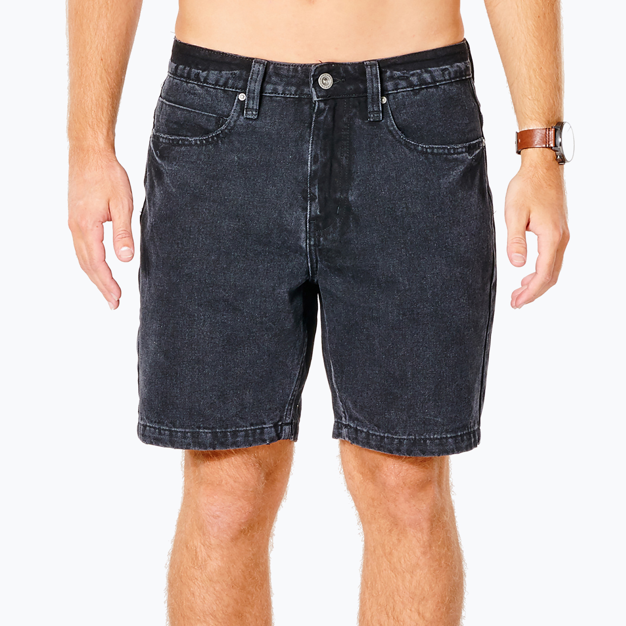 33%-kal olcsóbban.  Férfi Rip Curl Washed Black Denim Walkshort fekete CWAOL9. Méret: 34