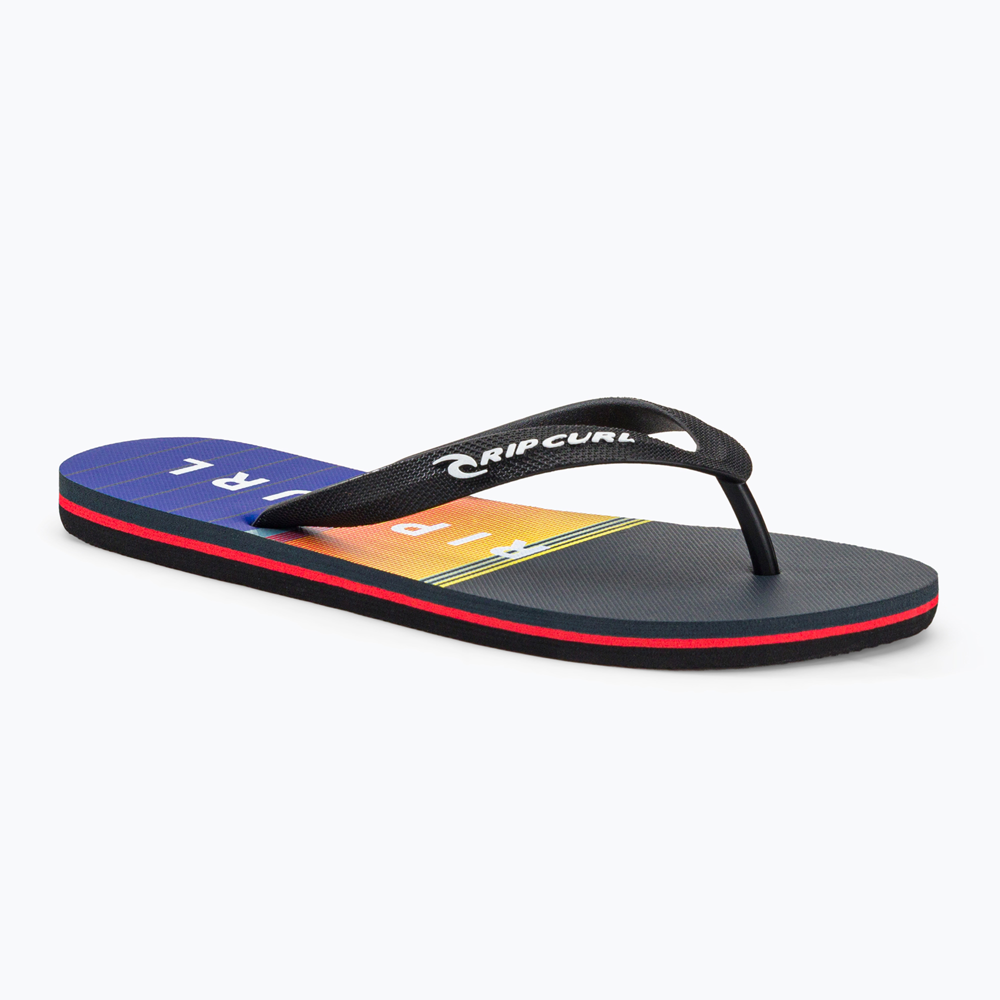 36%-kal olcsóbban.  Férfi Rip Curl Breaker Open Toe flip flop 1163 fekete és narancssárga 19XMOT. Méret: 45 EU