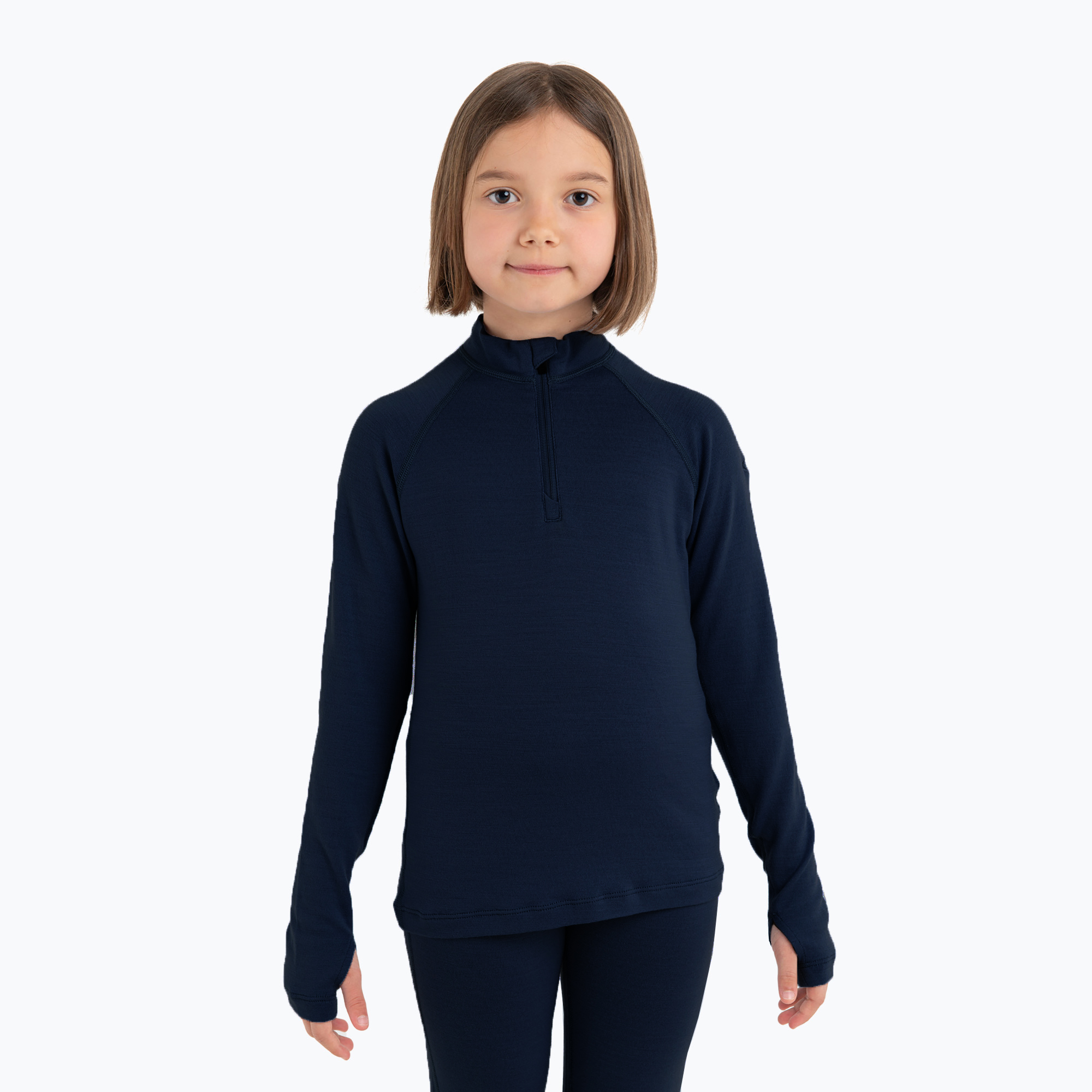 16%-kal olcsóbban.  Icebreaker Kids 260 Tech éjfekete navy termikus pulóver. Méret: 8