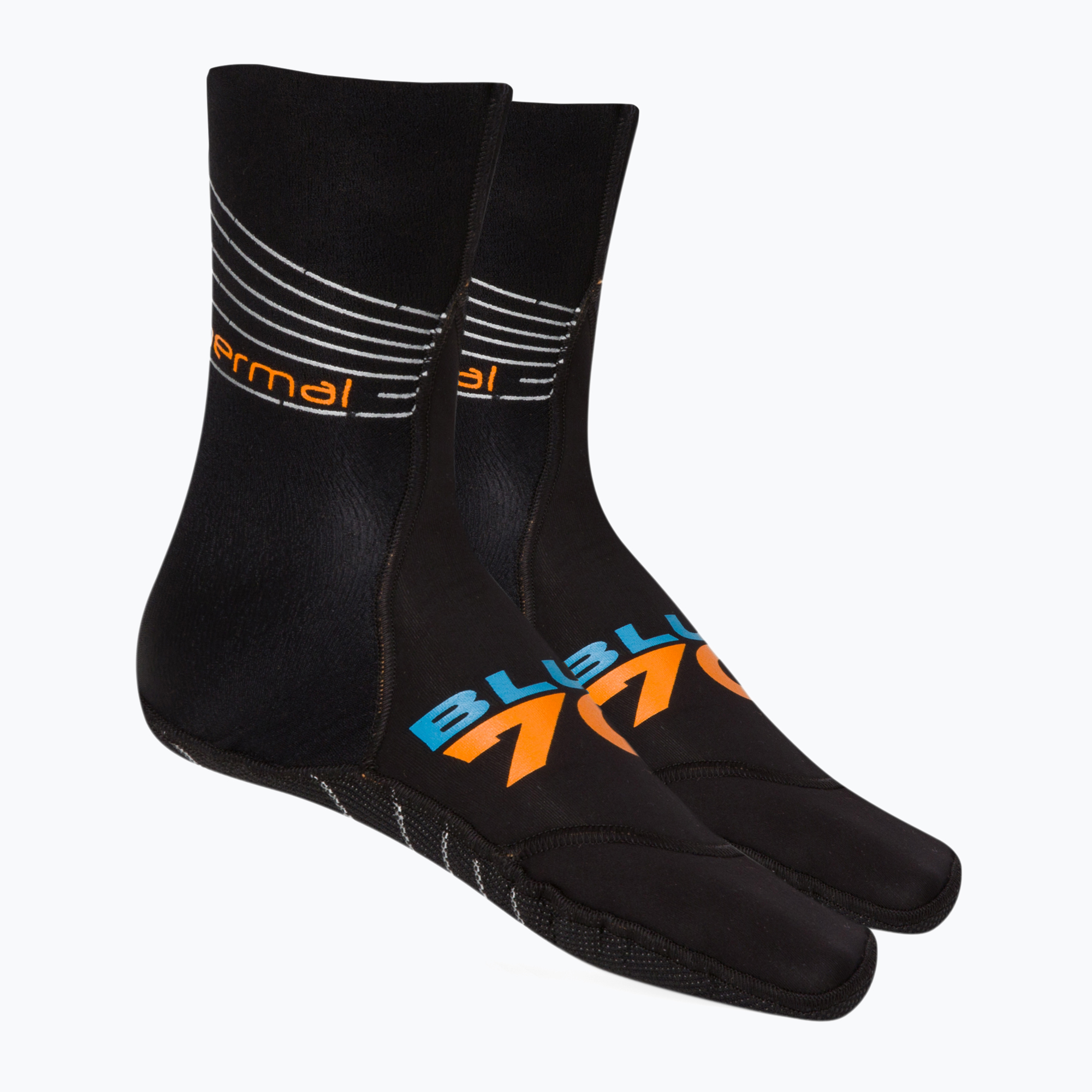 14%-kal olcsóbban.  BlueSeventy Thermal úszó zokni BL64 fekete. Méret: S