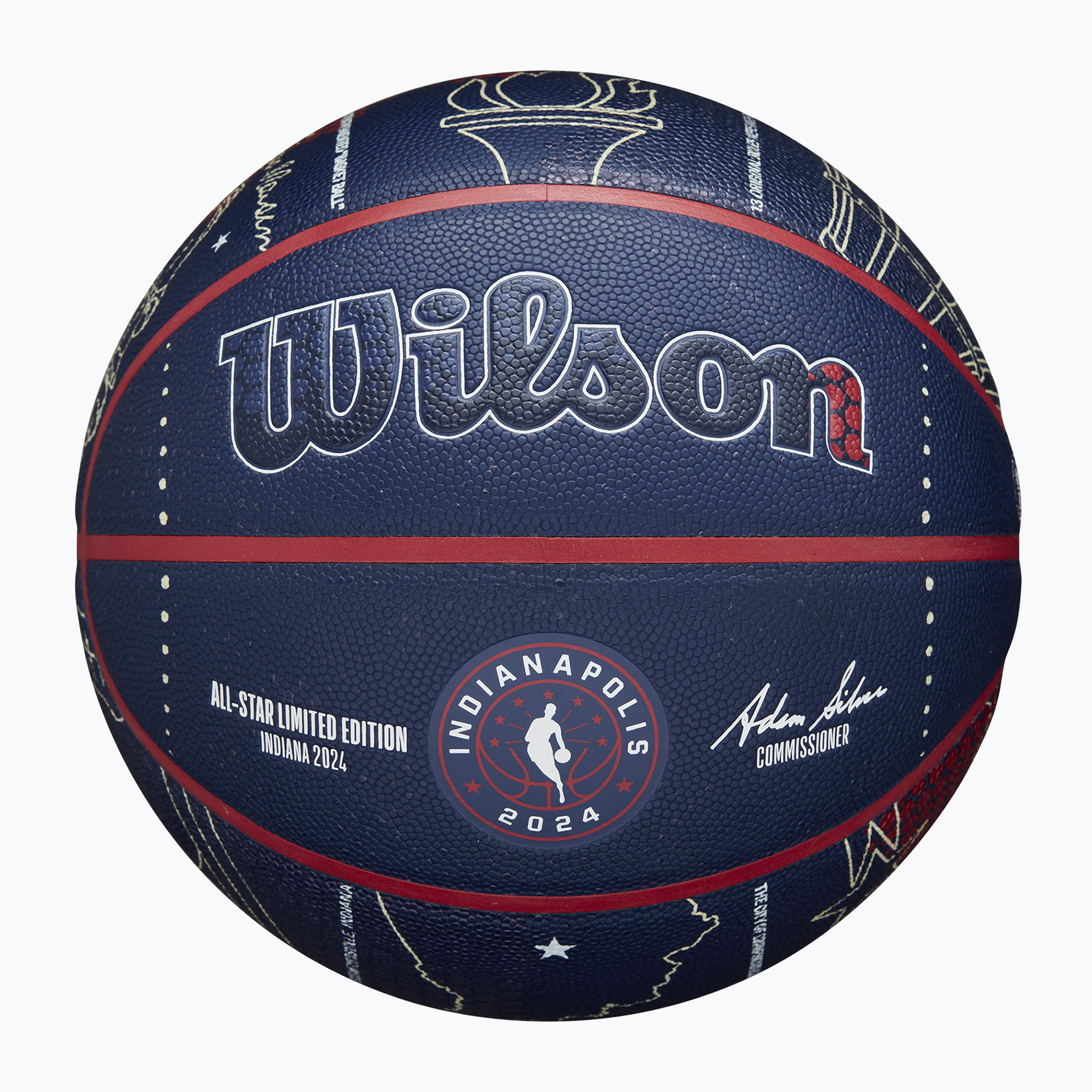 15%-kal olcsóbban.  Wilson 2024 NBA All Star Collector kosárlabda + doboz barna 7-es méret. Méret: 7