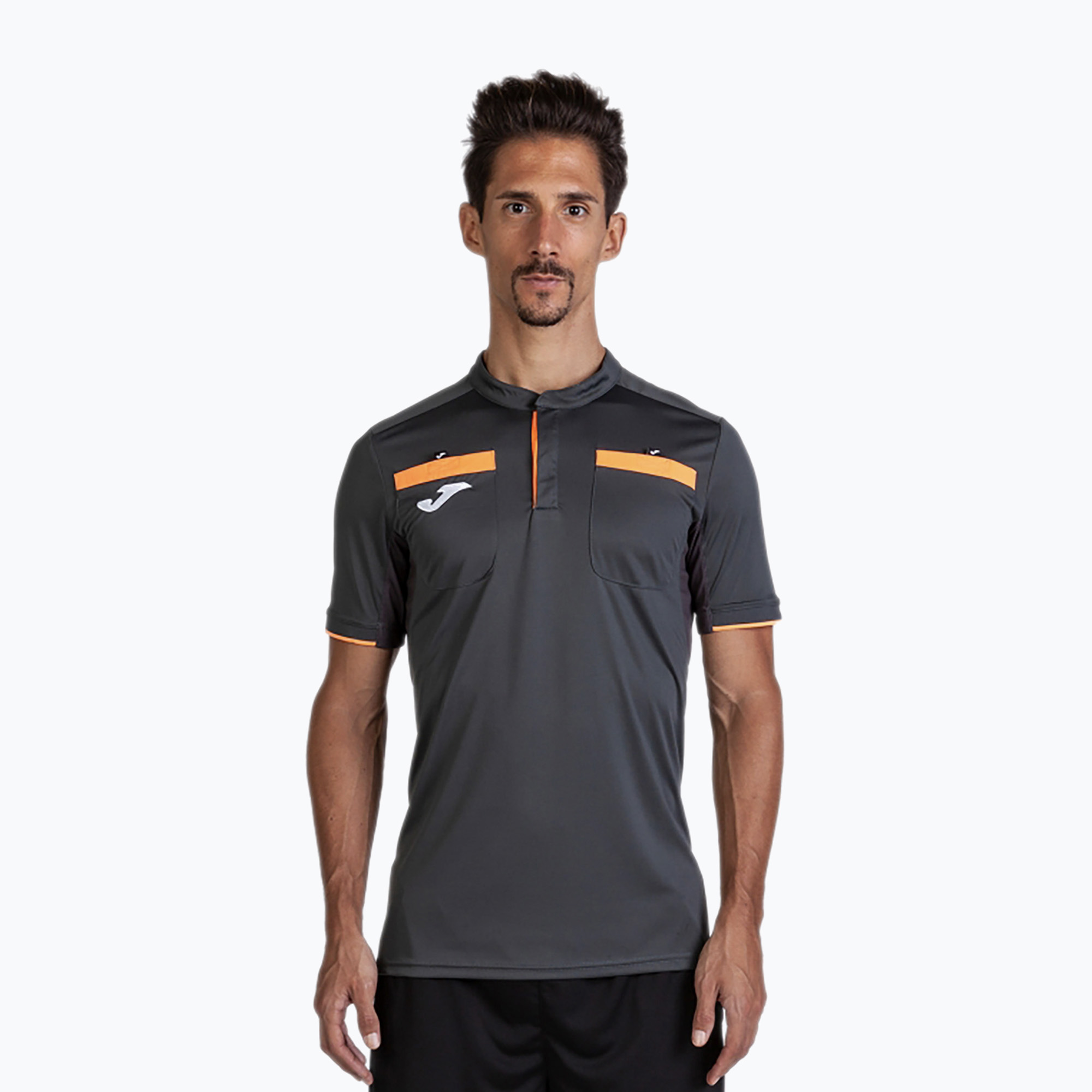 30%-kal olcsóbban.  Joma Referee férfi futball mez szürke 101299. Méret: XL