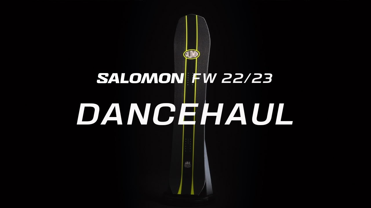 Snowboard Salomon Dancehaul fekete/sárga L47017800