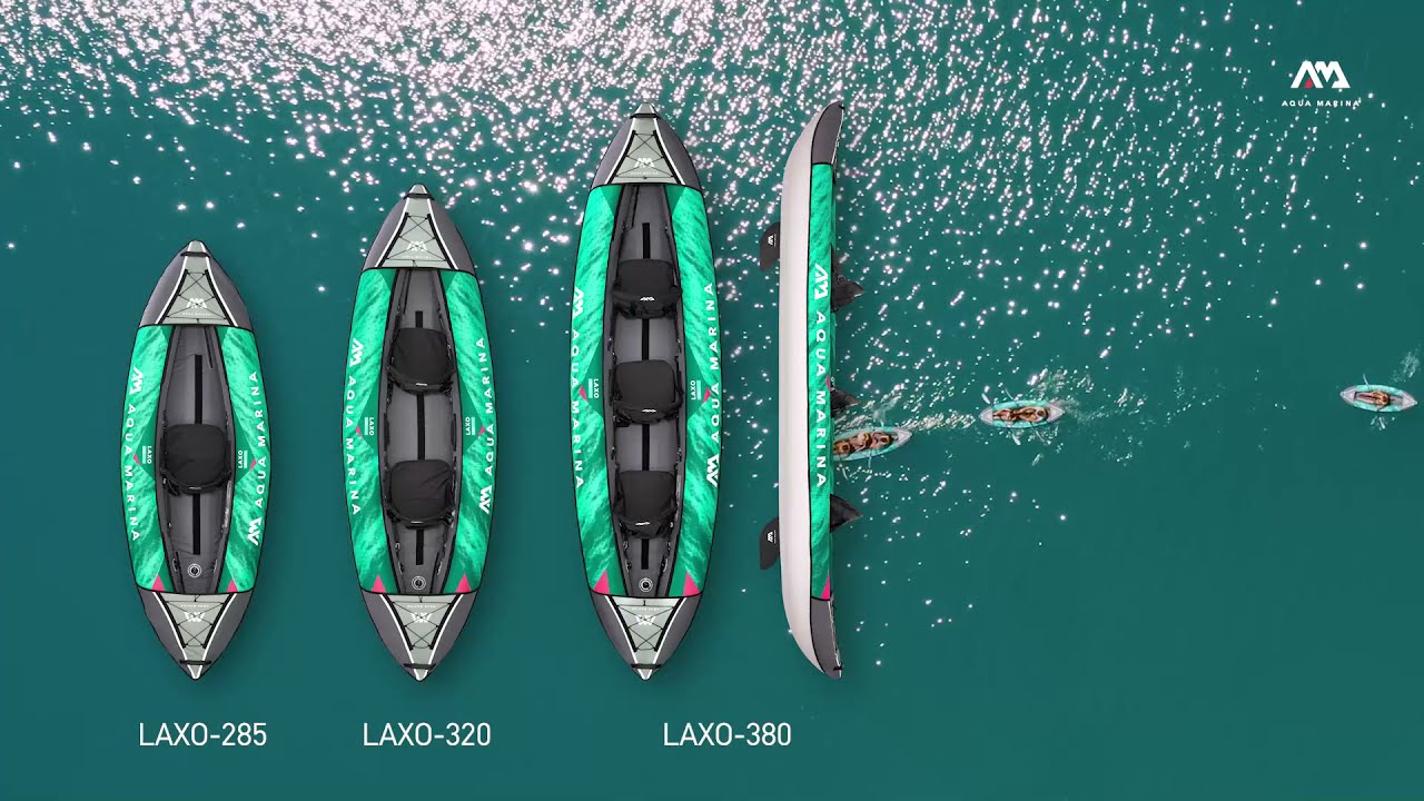 Aqua Marina Recreactional zöld 10'6" 2 személyes felfújható kajak Laxo320